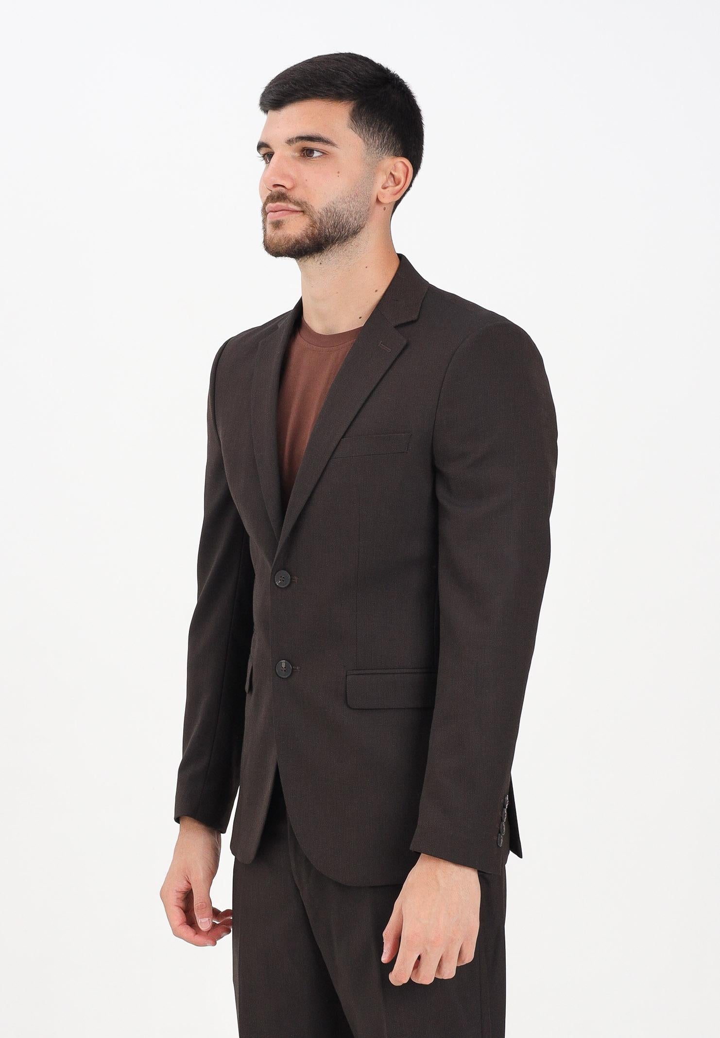 SELECTED HOMME Giacca monopetto marrone da uomo 16087868 Demitasse SELECTED HOMME