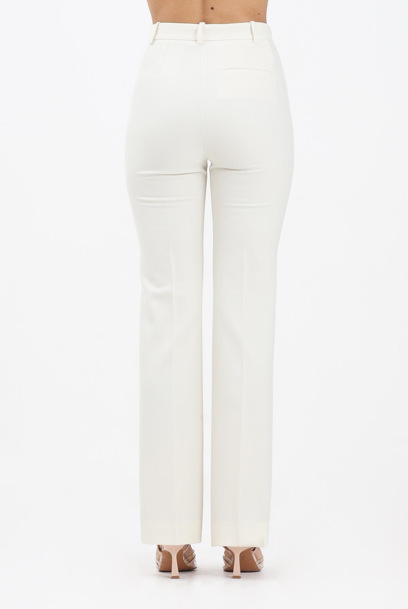 PINKO Pantalone elegante panna da donna 105671A2QV Z00 PINKO