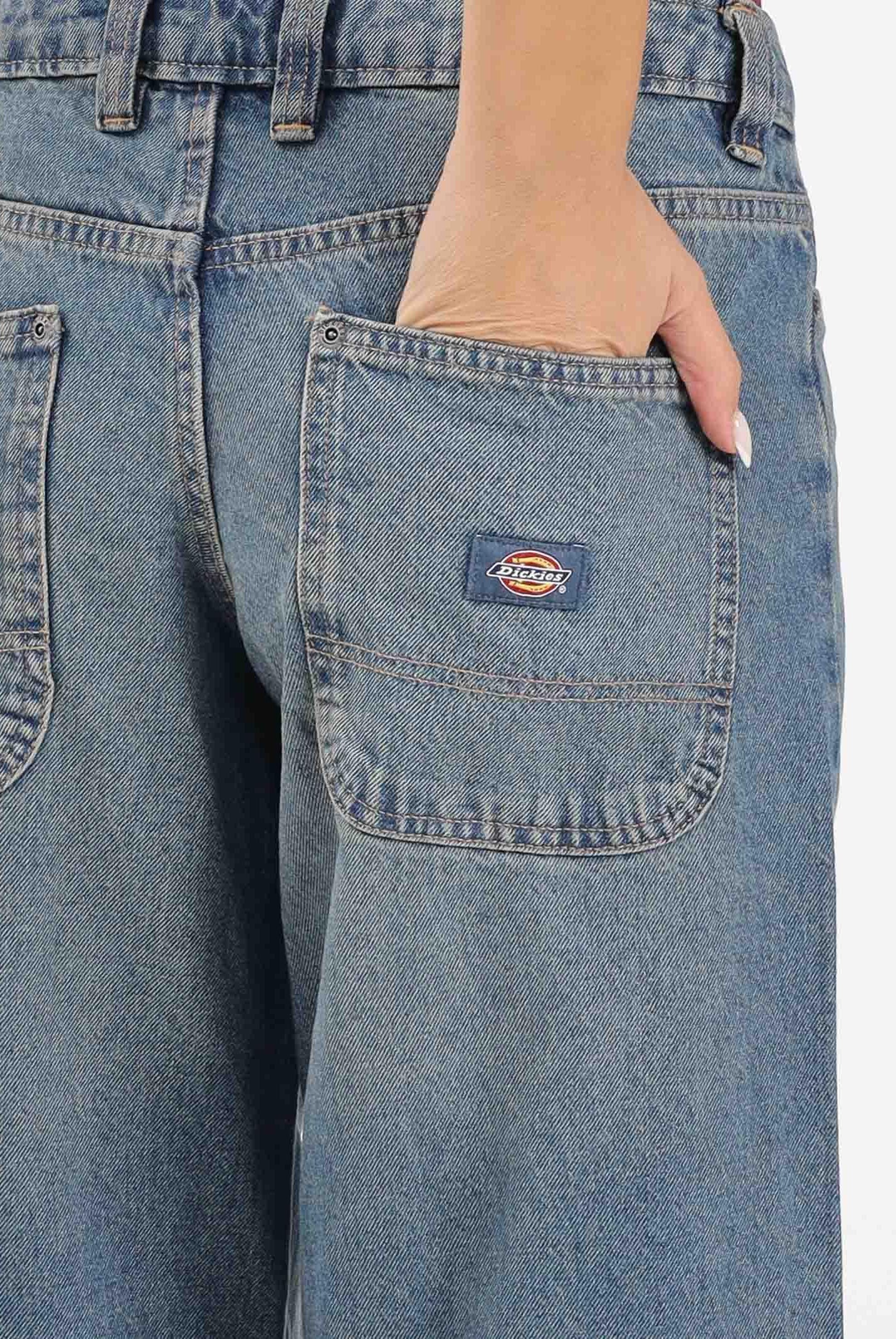 DICKIES Jeans Mechanic in denim da donna DK0A87NML231 DIckies
