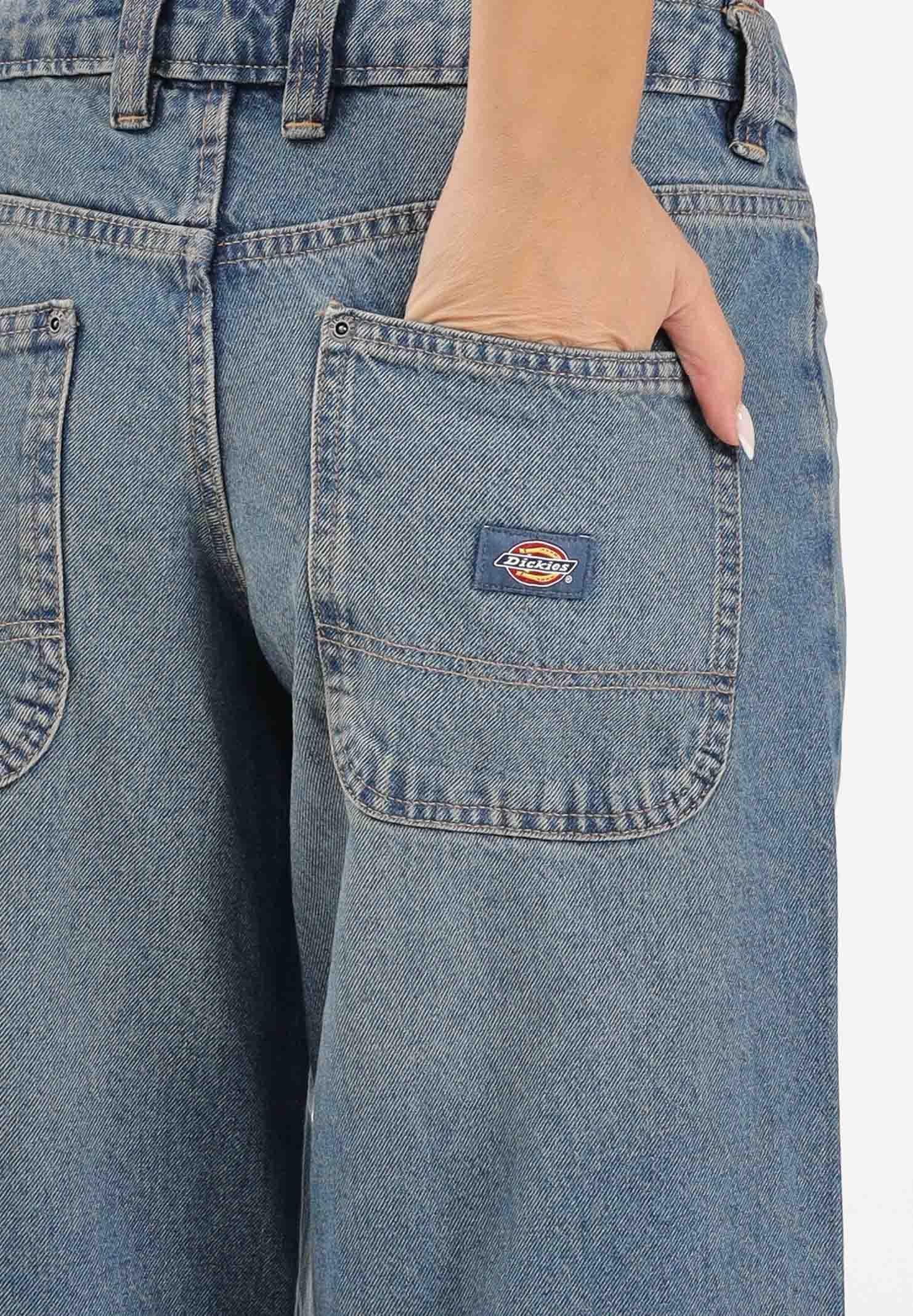 DICKIES Jeans Mechanic in denim da donna DK0A87NML231 DIckies