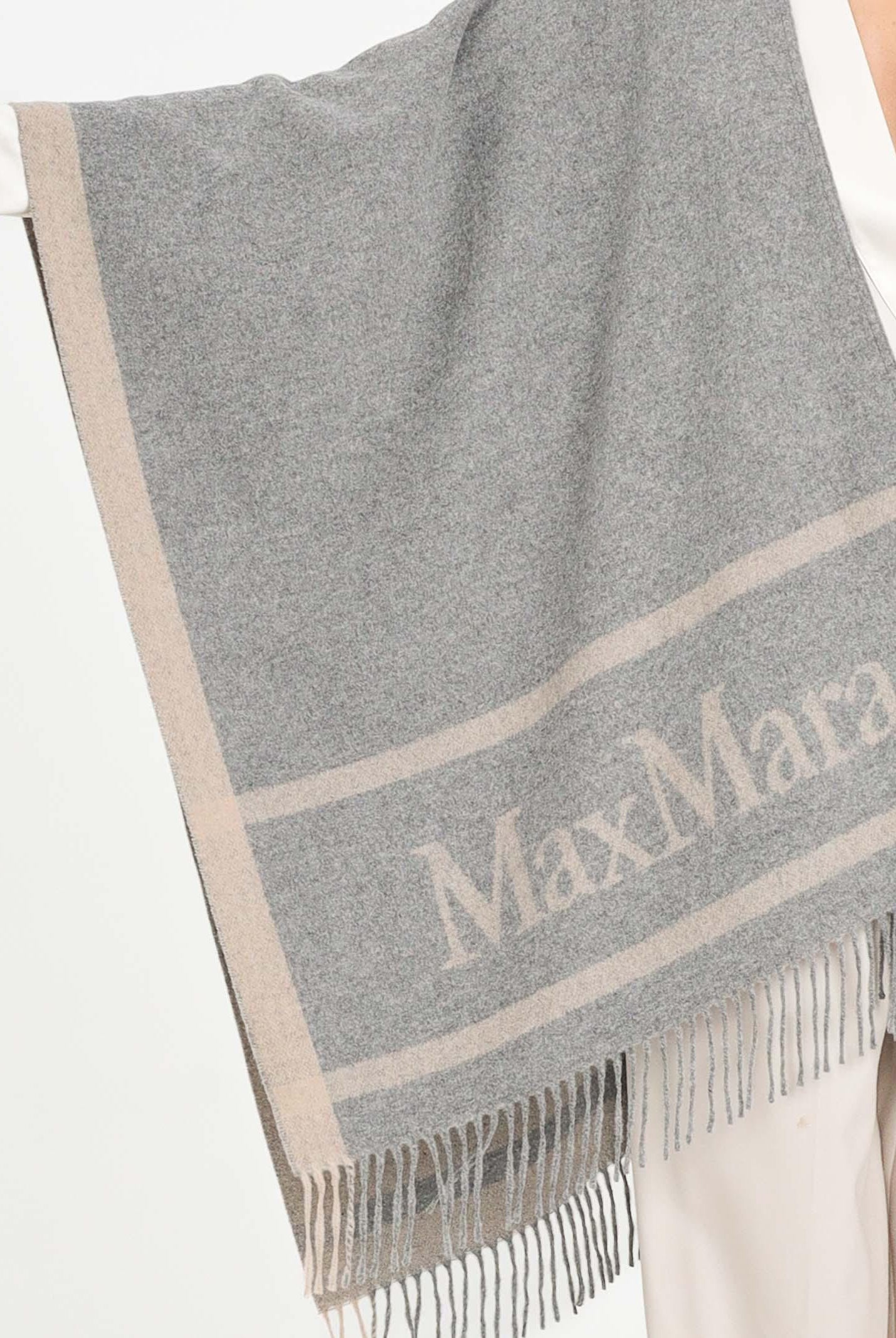 MAX MARA Mantella Hildestd grigia da donna 2526546021600 003 MAX MARA