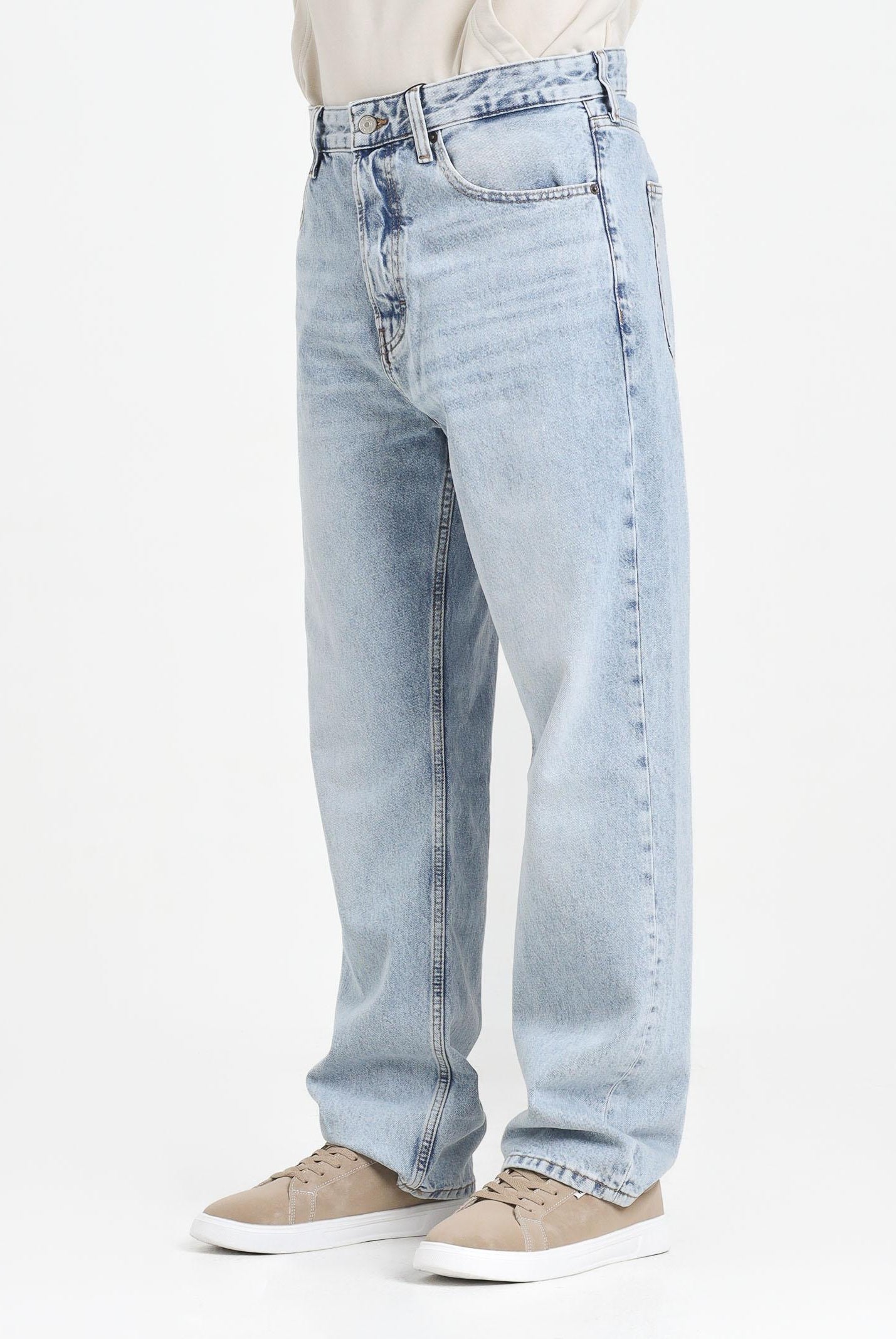 TOMMY JEANS Jeans Otis in denim chiaro da uomo DM0DM212261A5 TOMMY JEANS