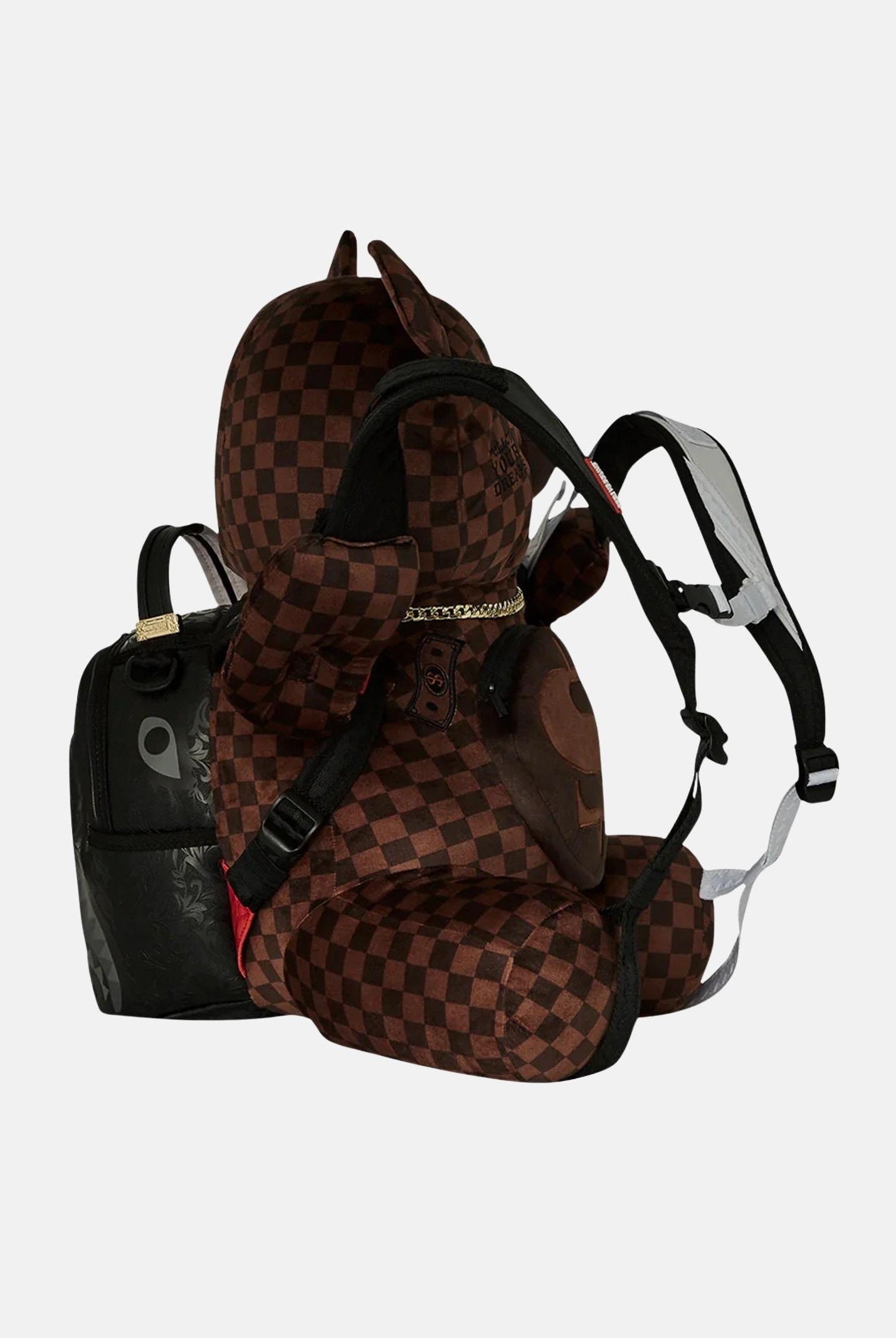 Zaino BACKPACK BEAR WEARING marrone per uomo e donna 910B6312NSZ . SPRAYGROUND