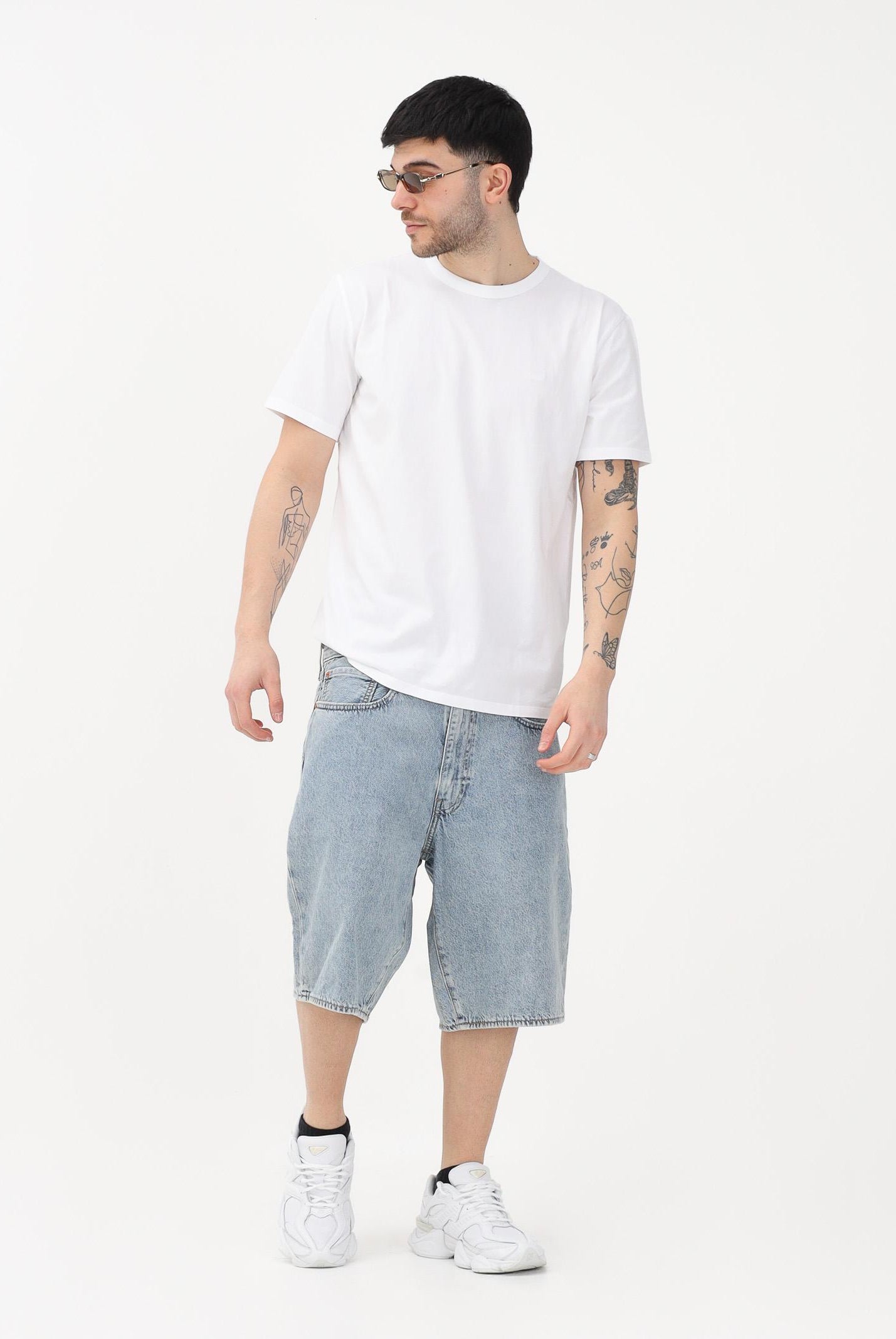 LEVI'S Shorts 478™ Baggy in denim chiaro da uomo 001JM-0006 . LEVI'S®