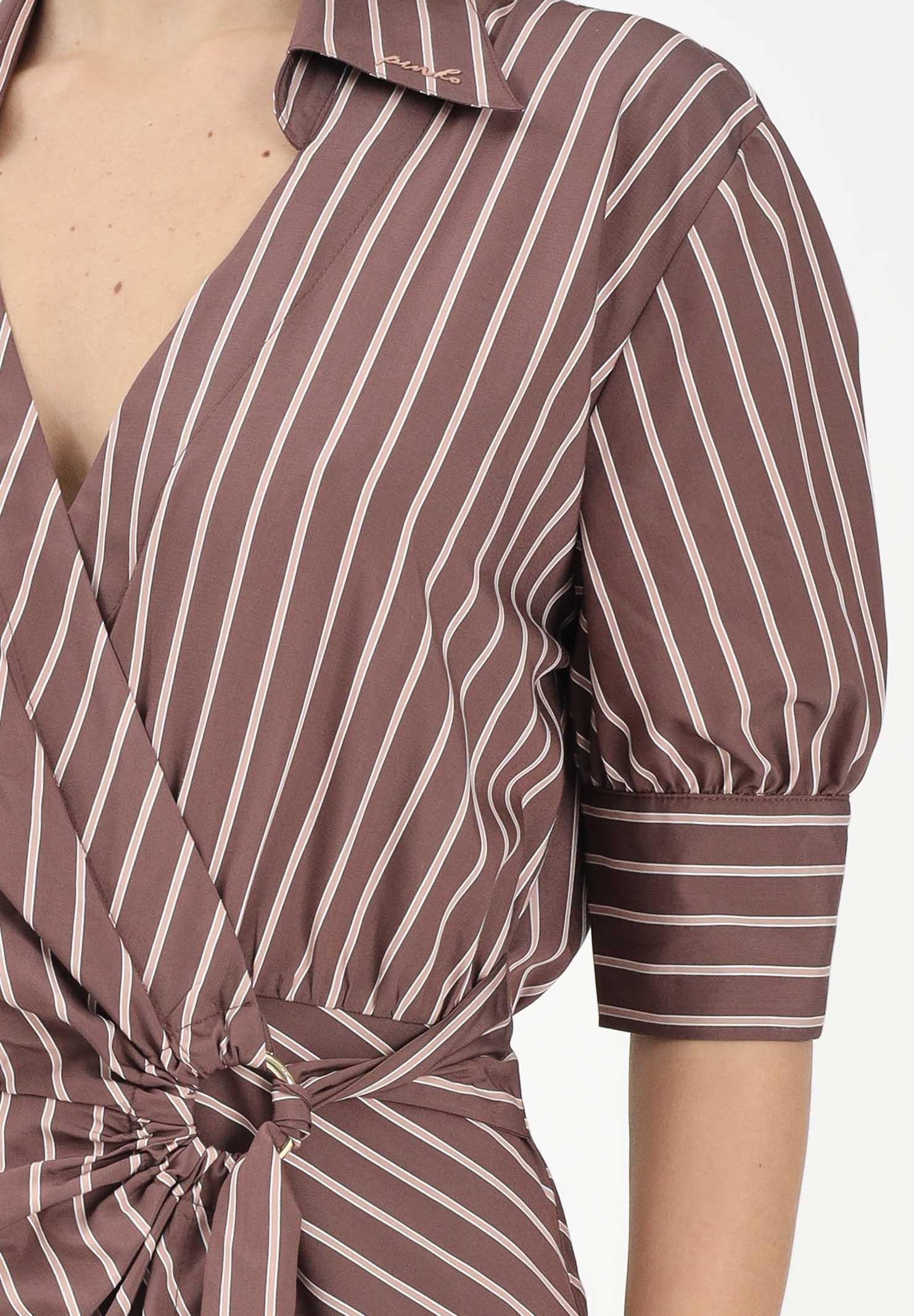 PINKO Abito lungo ALEXANDRA marrone da donna 106669A33Q LN1 PINKO