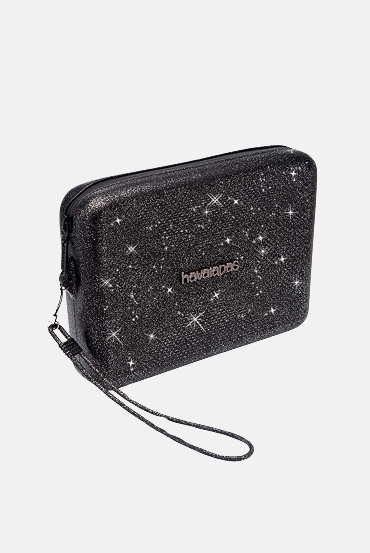 HAVAIANAS Pochette Necessaire Glitter nera da donna 4147274 0090 HAVAIANAS