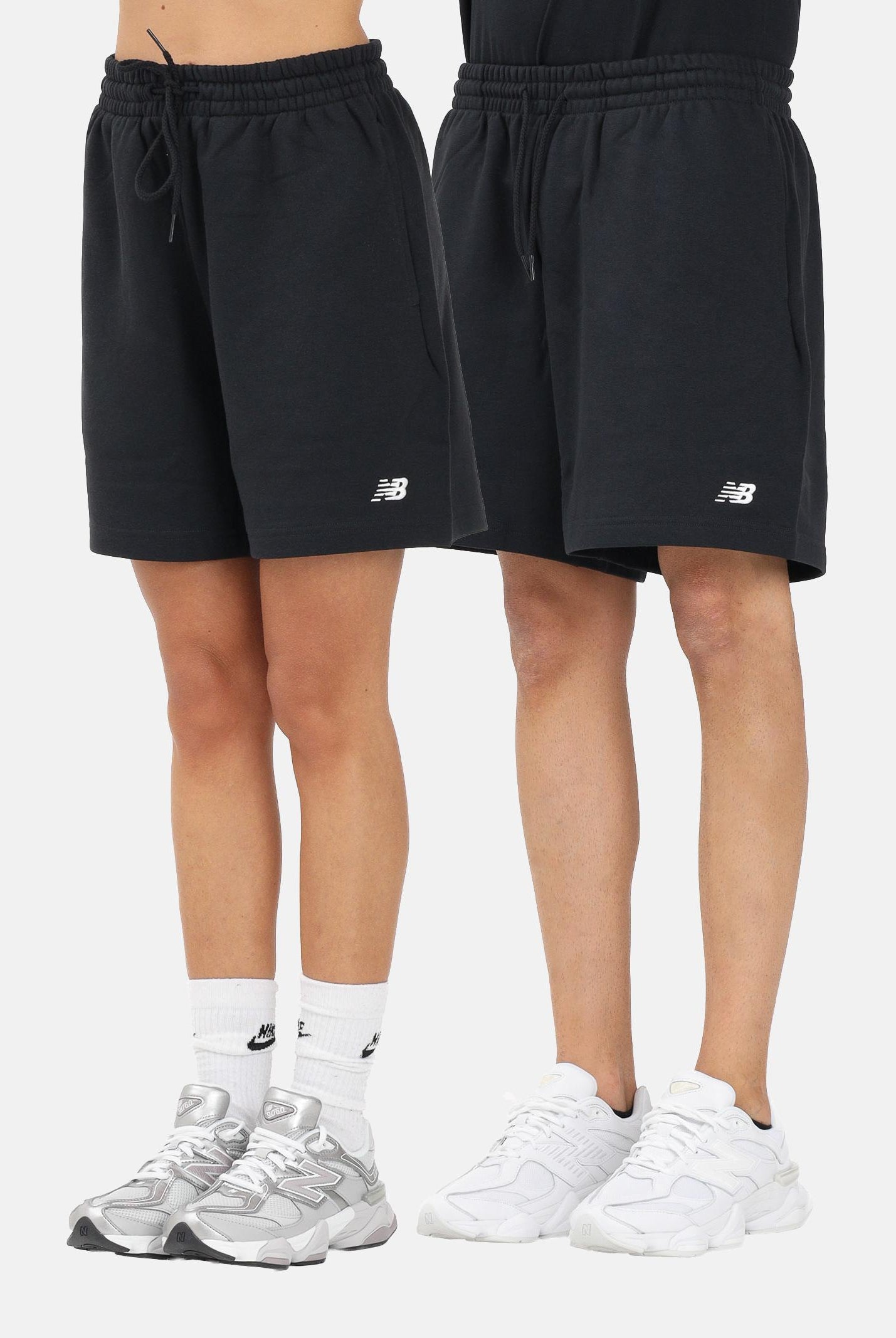 NEW BALANCE Shorts sportivo ESSENTIALS nero per uomo e donna MS41520BK . NEW BALANCE