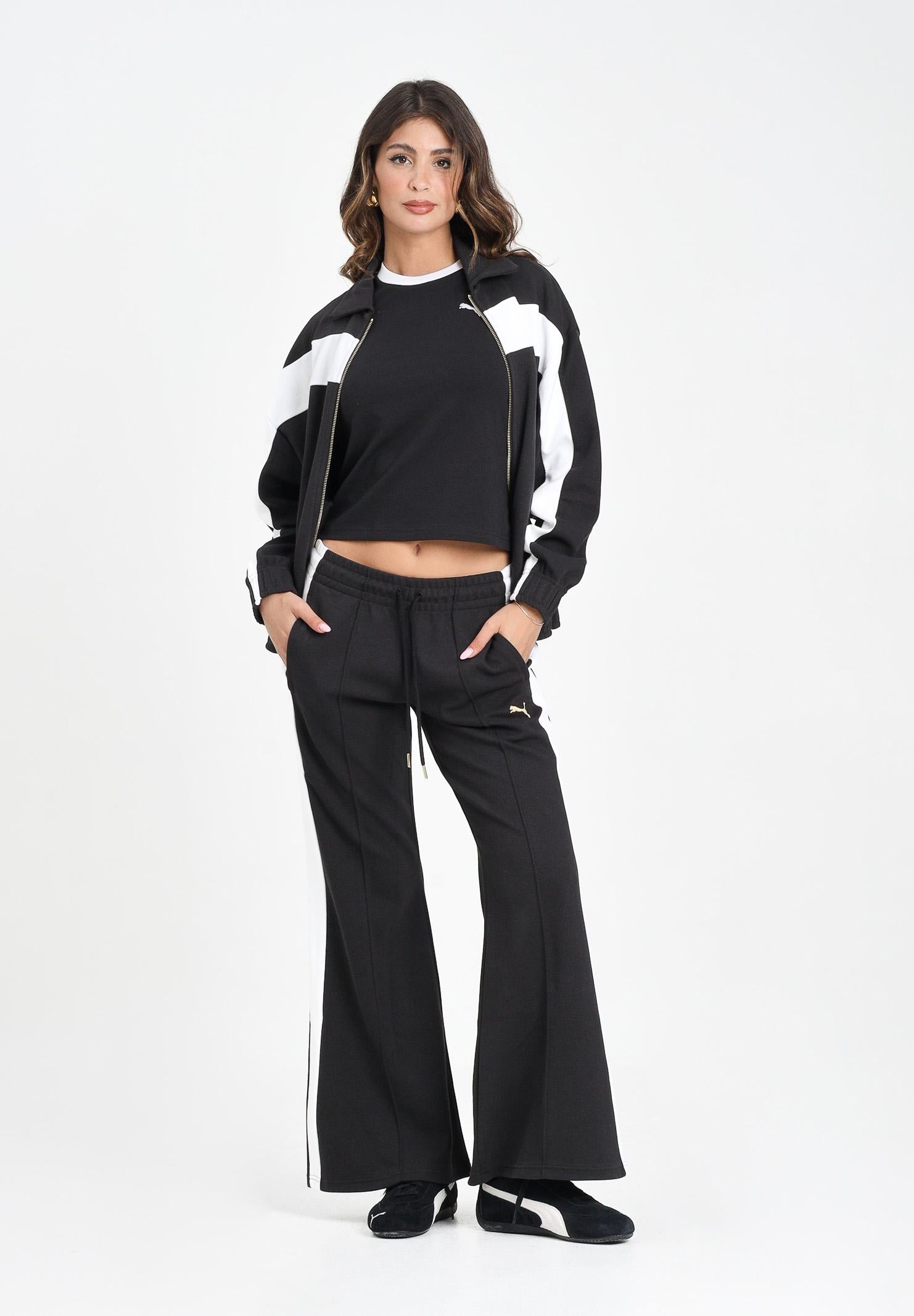 PUMA Pantalone sportivo T7 nero da donna 632138 01 PUMA