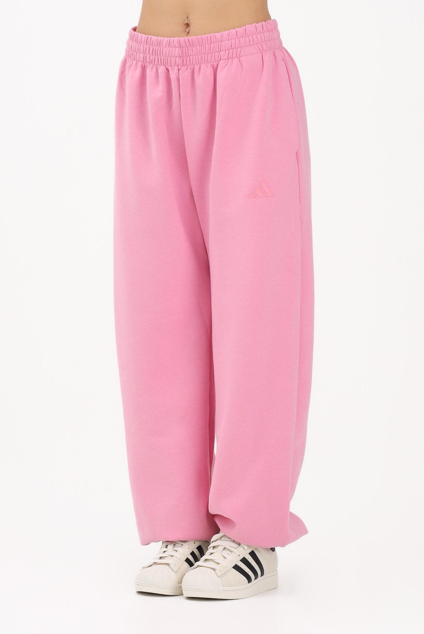 ADIDAS PERFORMANCE Pantalone sportivo Soft Lux Loose rosa da donna KA7019 . ADIDAS PERFORMANCE