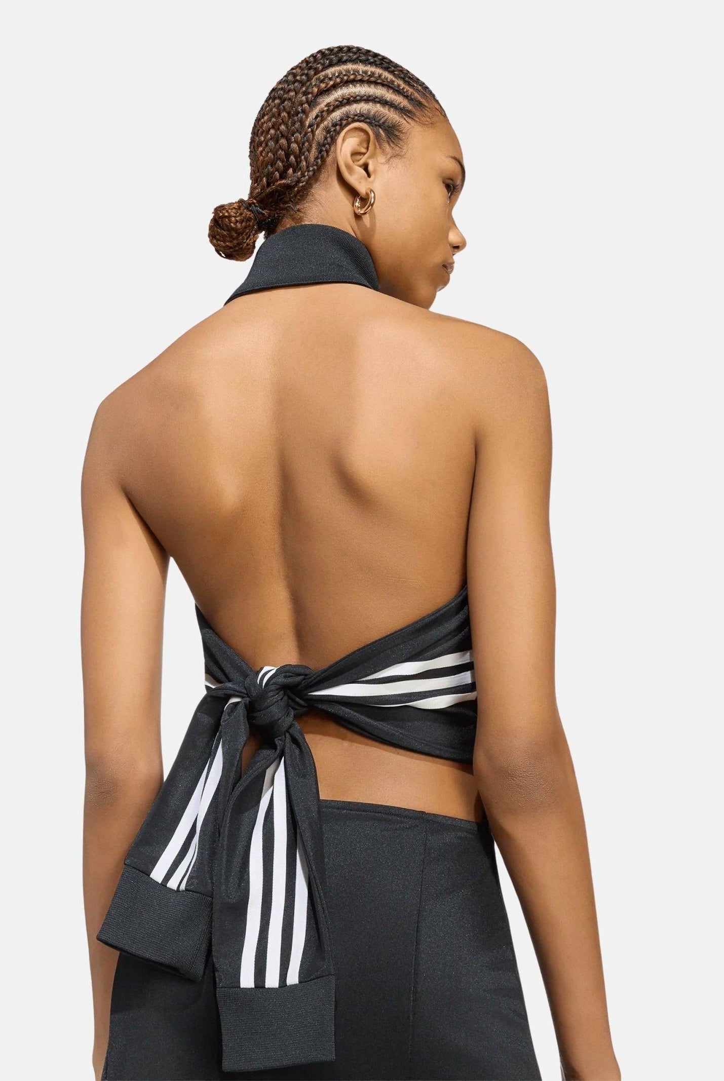 ADIDAS ORIGINALS Abito corto Open Back Dress nero da donna KS4163 . ADIDAS ORIGINALS