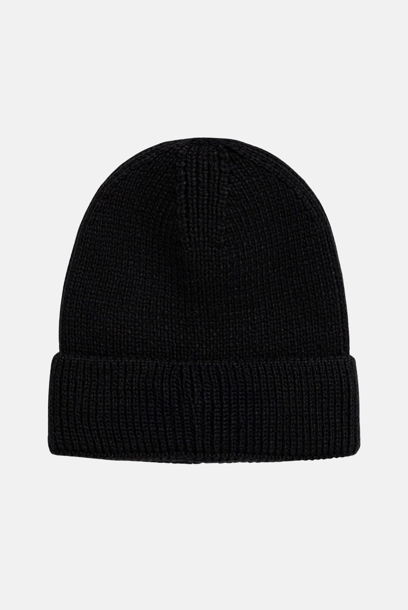 THE NORTH FACE Berretto nero per uomo e donna con risvolto e logo box TNF NF0A8CHEJK31 . THE NORTH FACE