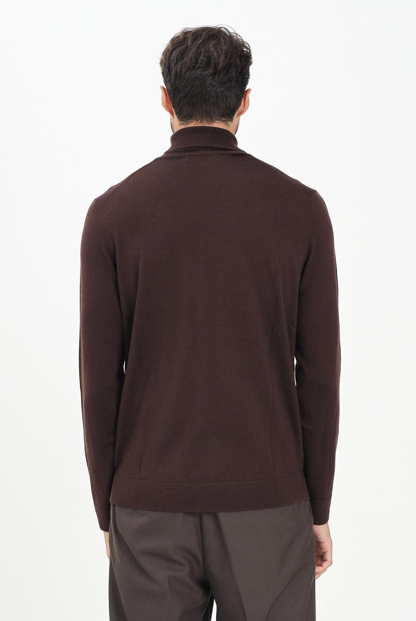 SELECTED HOMME Maglione a collo alto marrone da uomo 16094653 Demitasse SELECTED HOMME