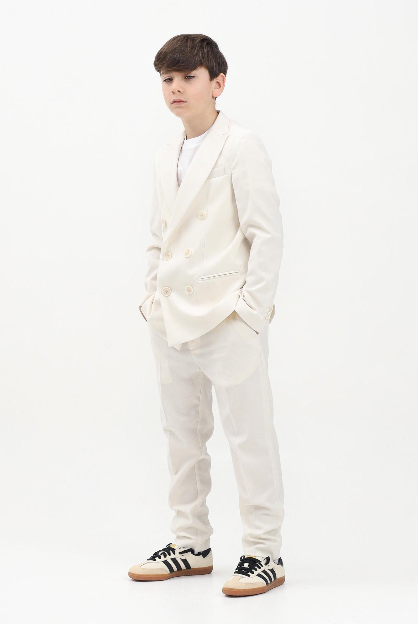 I'M BRIAN Pantalone panna da bambino PA3265J PA I'M BRIAN