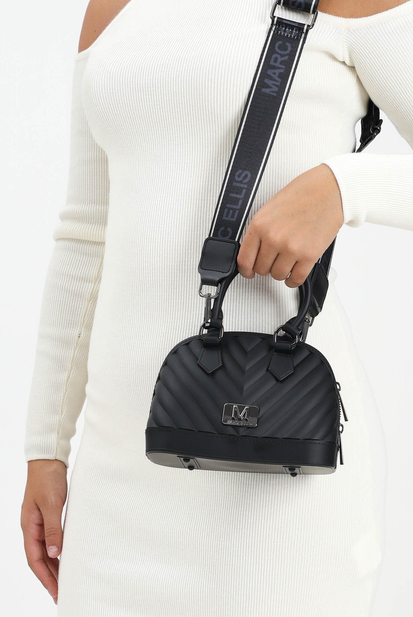 MARC ELLIS Borsa a mano Flat Maya25 nera da donna FLAT-MAYA25 BLCD MARC ELLIS