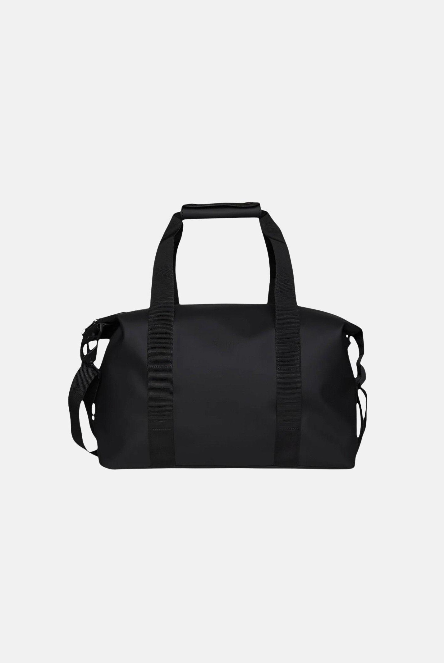 RAINS Borsone Hilo Weekend Bag Small nero per uomo e donna RA14220 BL RAINS