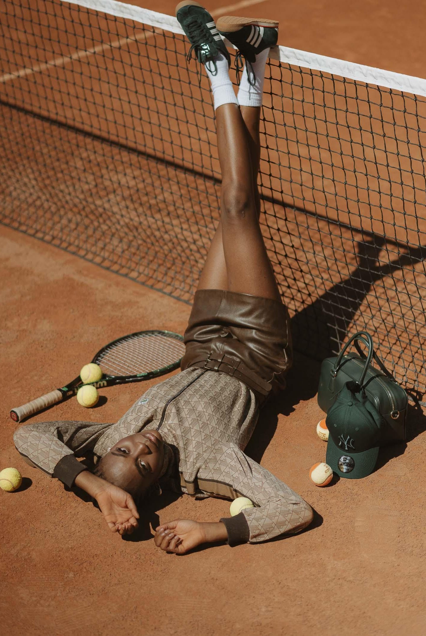 LACOSTE Felpa con zip Paris marrone da uomo SH1368 6IR LACOSTE