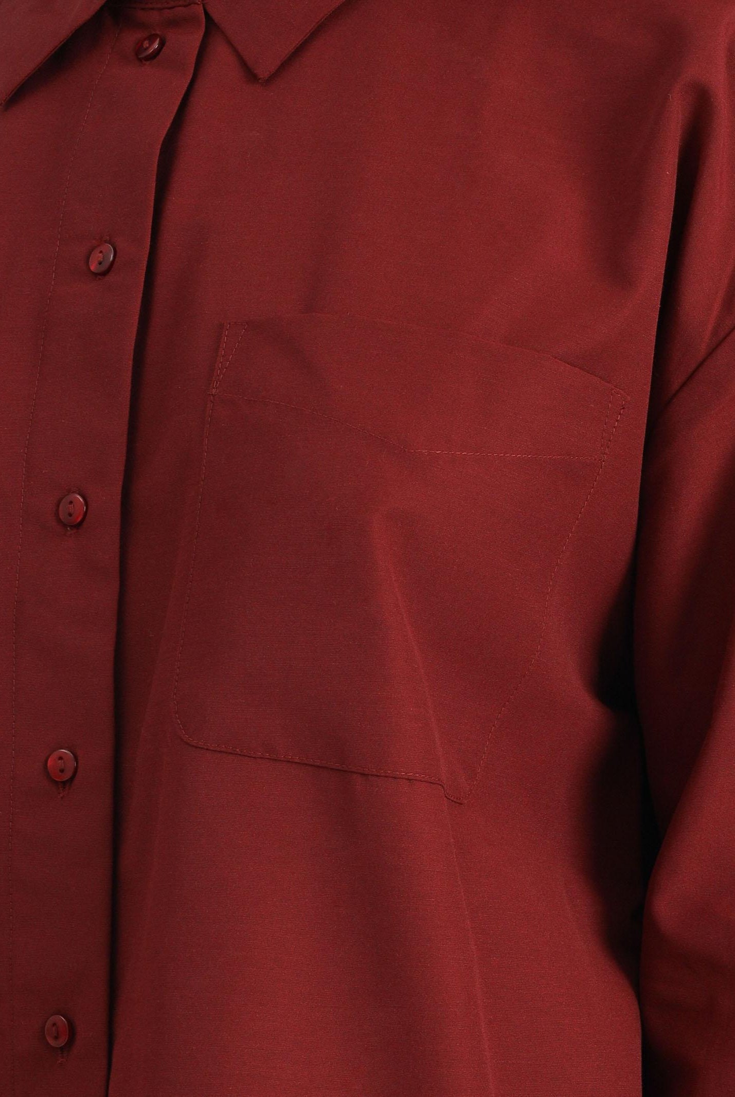 JDY Camicia a manica lunga bordeaux da donna 15311717 Cabernet JDY