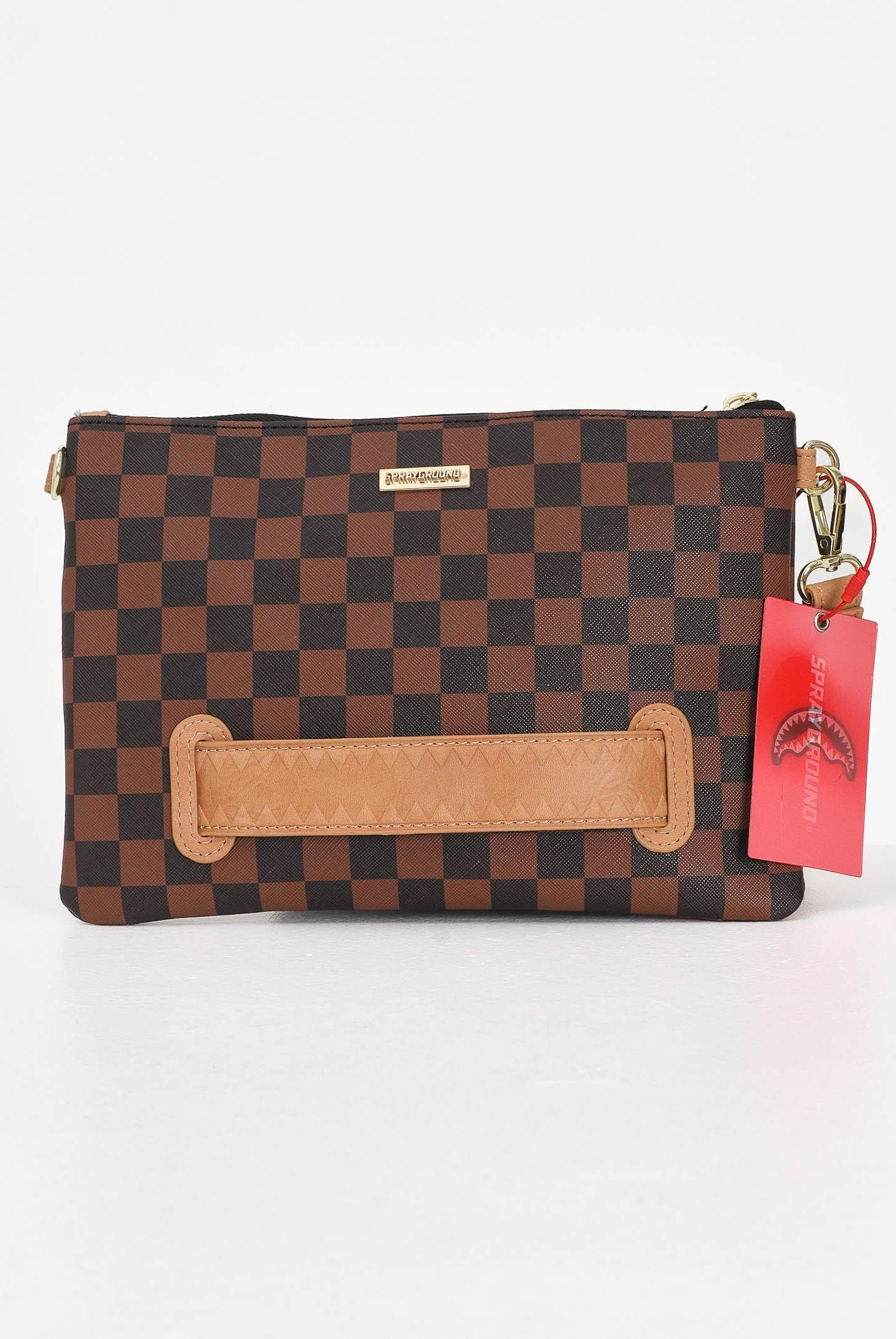 SPRAYGROUND Pochette HENNYVILLE CROSSOVER marrone da donna 910B7994NSZ SPRAYGROUND