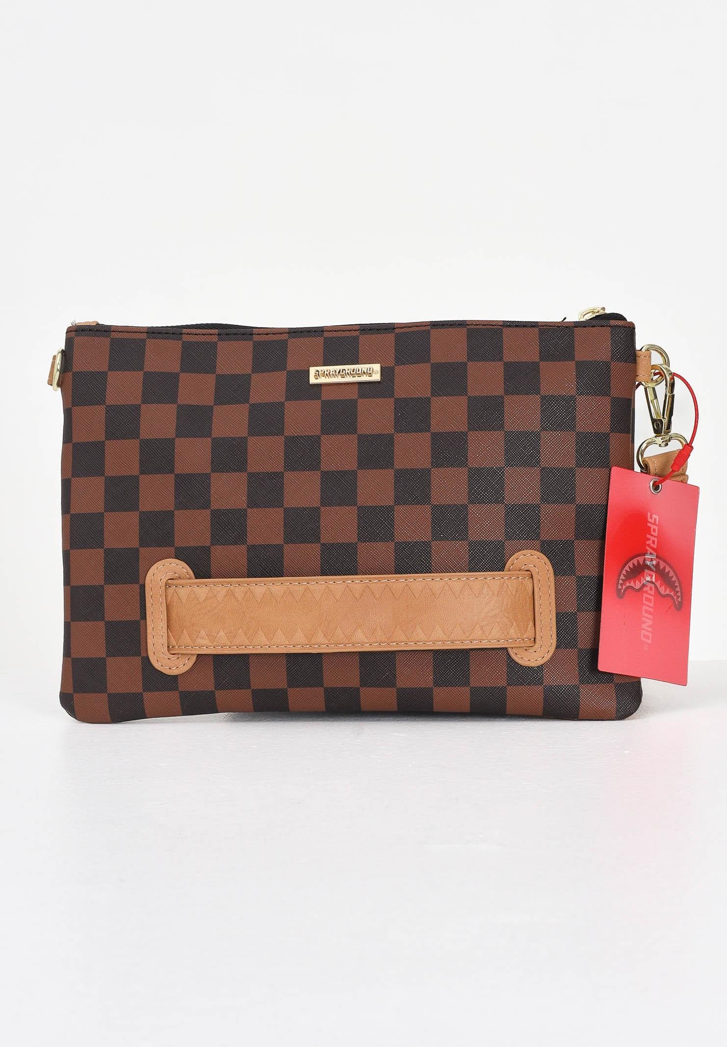 SPRAYGROUND Pochette HENNYVILLE CROSSOVER marrone da donna 910B7994NSZ SPRAYGROUND