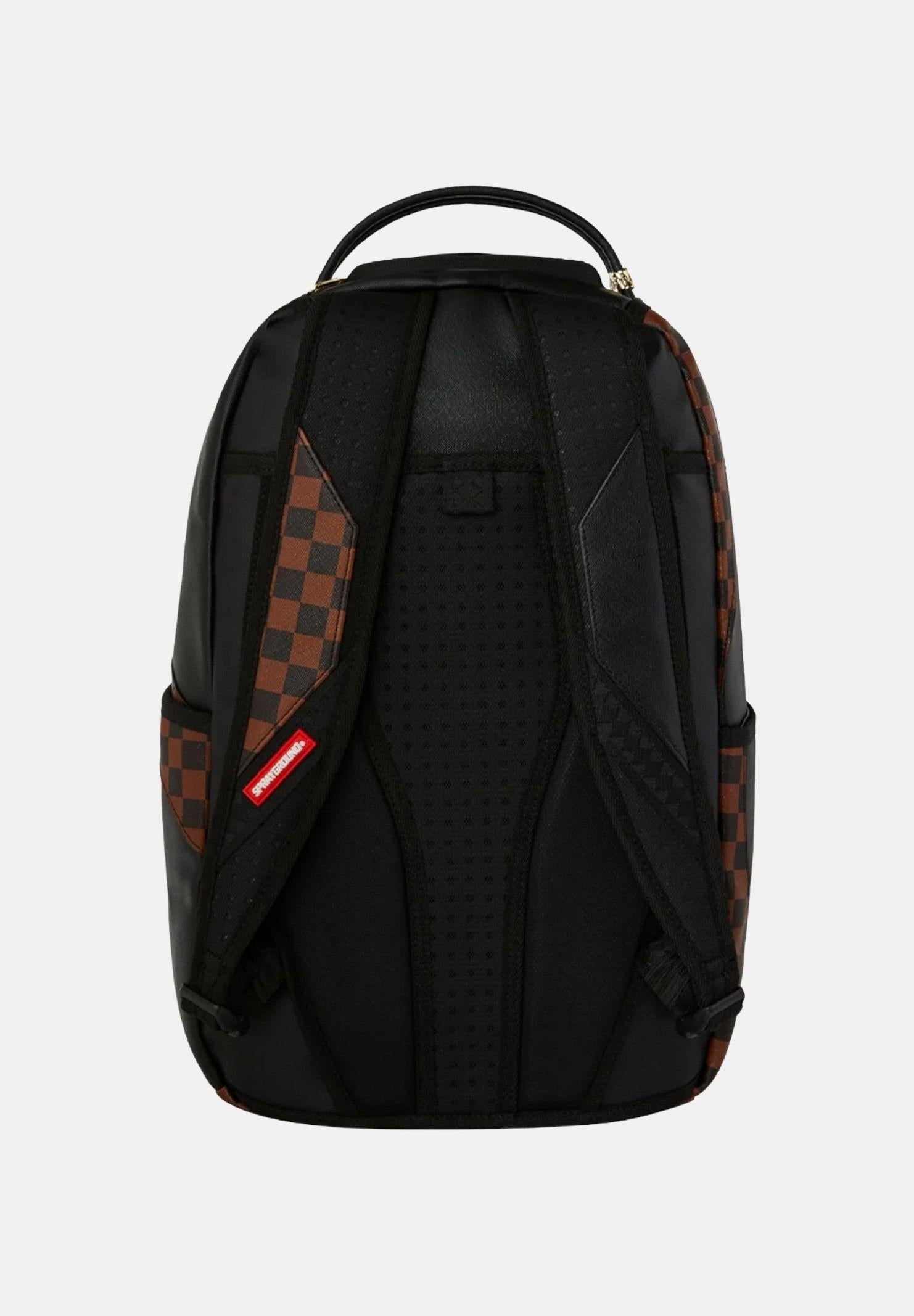 SPRAYGROUND Zaino JETSTREAM BROWN BACKPACK marrone e nero per uomo e donna 910B8281NSZ . SPRAYGROUND