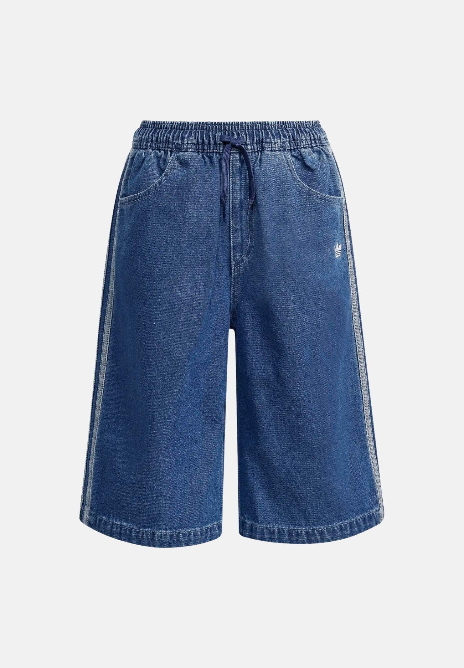 ADIDAS ORIGINALS Shorts in denim medio per bambino e bambina KE2969 . ADIDAS ORIGINALS
