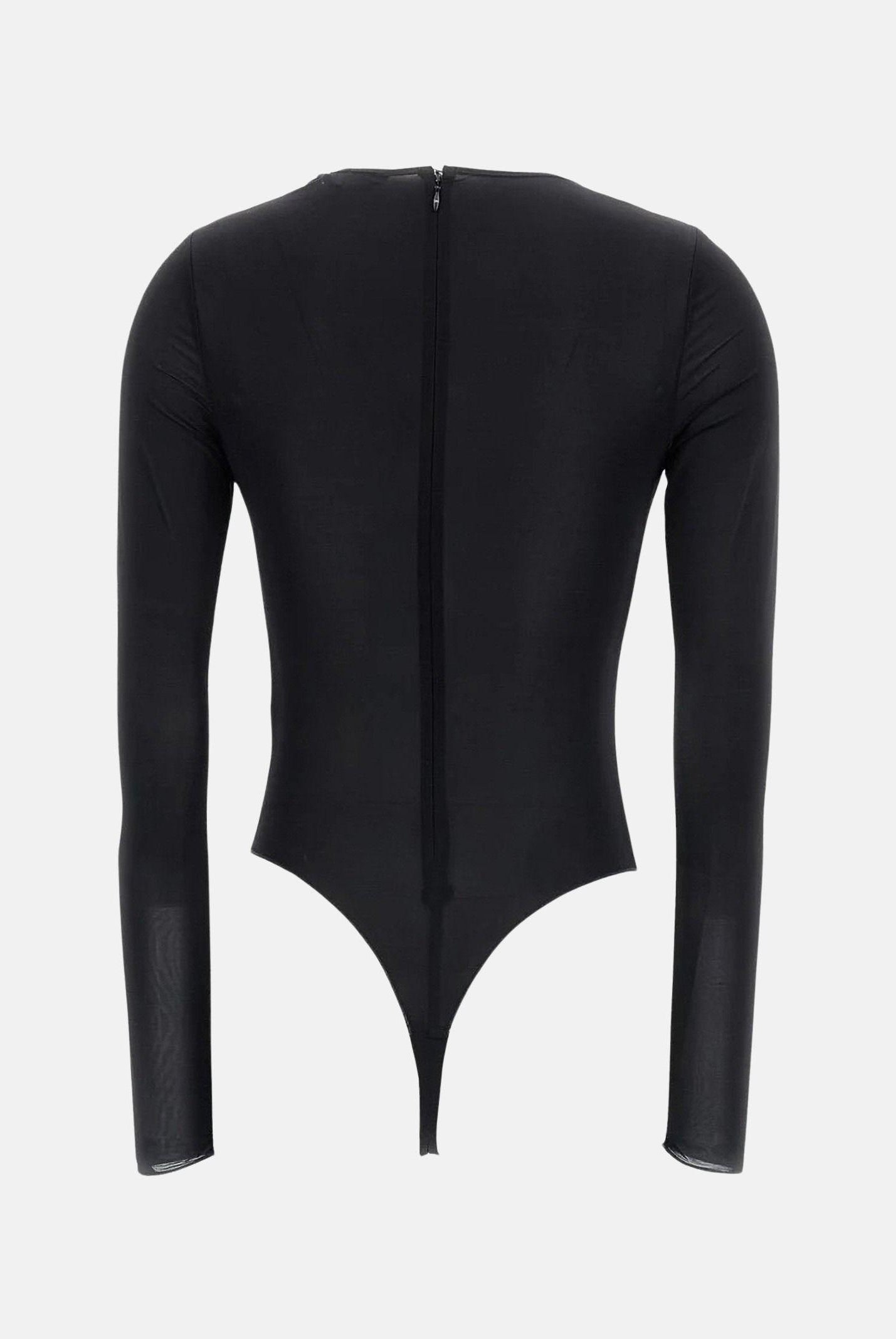 ELISABETTA FRANCHI Body nero da donna con dettaglio gioiello BO01657E2 110 ELISABETTA FRANCHI