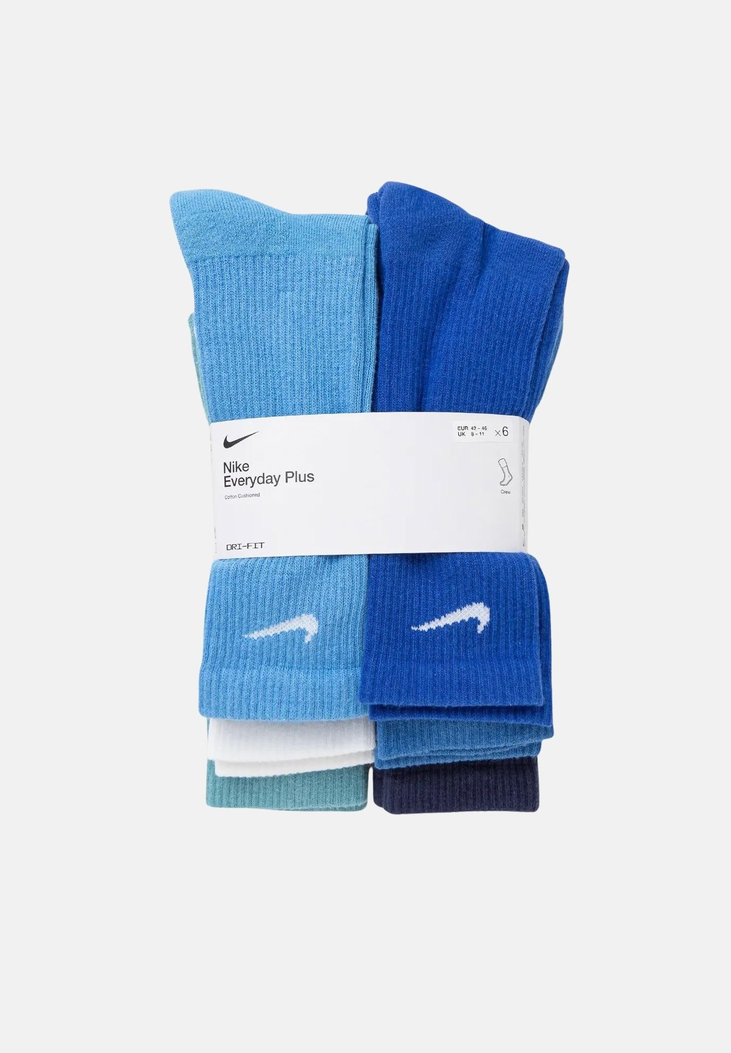 NIKE Set di calzini Everyday Plus (6 paia) multicolore per uomo e donna SX6897 937 NIKE