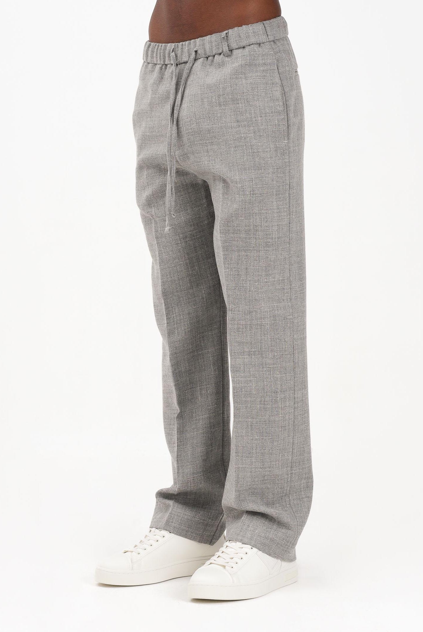 I'M BRIAN Pantalone grigio mélange da uomo PA3502 GRIG I'M BRIAN