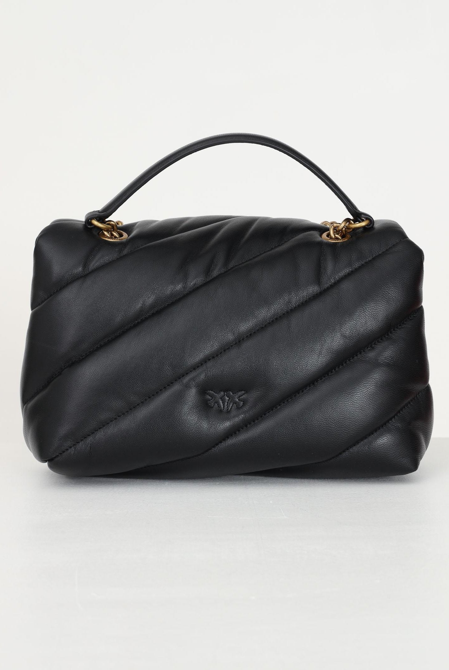 PINKO Borsa a tracolla Classic Love Bag Puff nera da donna 100038A0F2 Z99Q PINKO