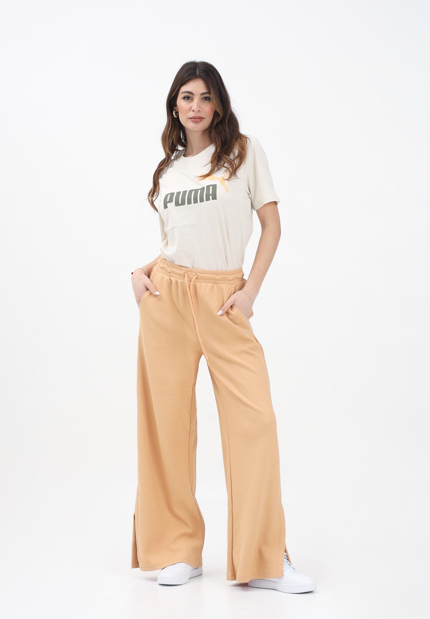 PUMA Pantalone sportivo HER color cammello da donna 685061 63 PUMA