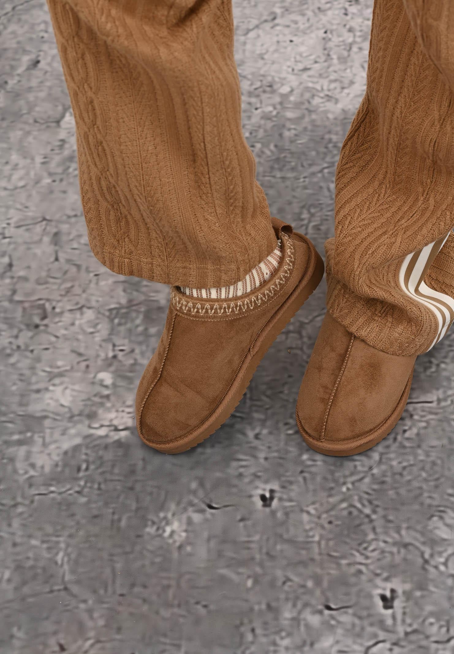 ONLY Mocassini in ecopelle scamosciata cognac da donna 15336069 Cognac ONLY