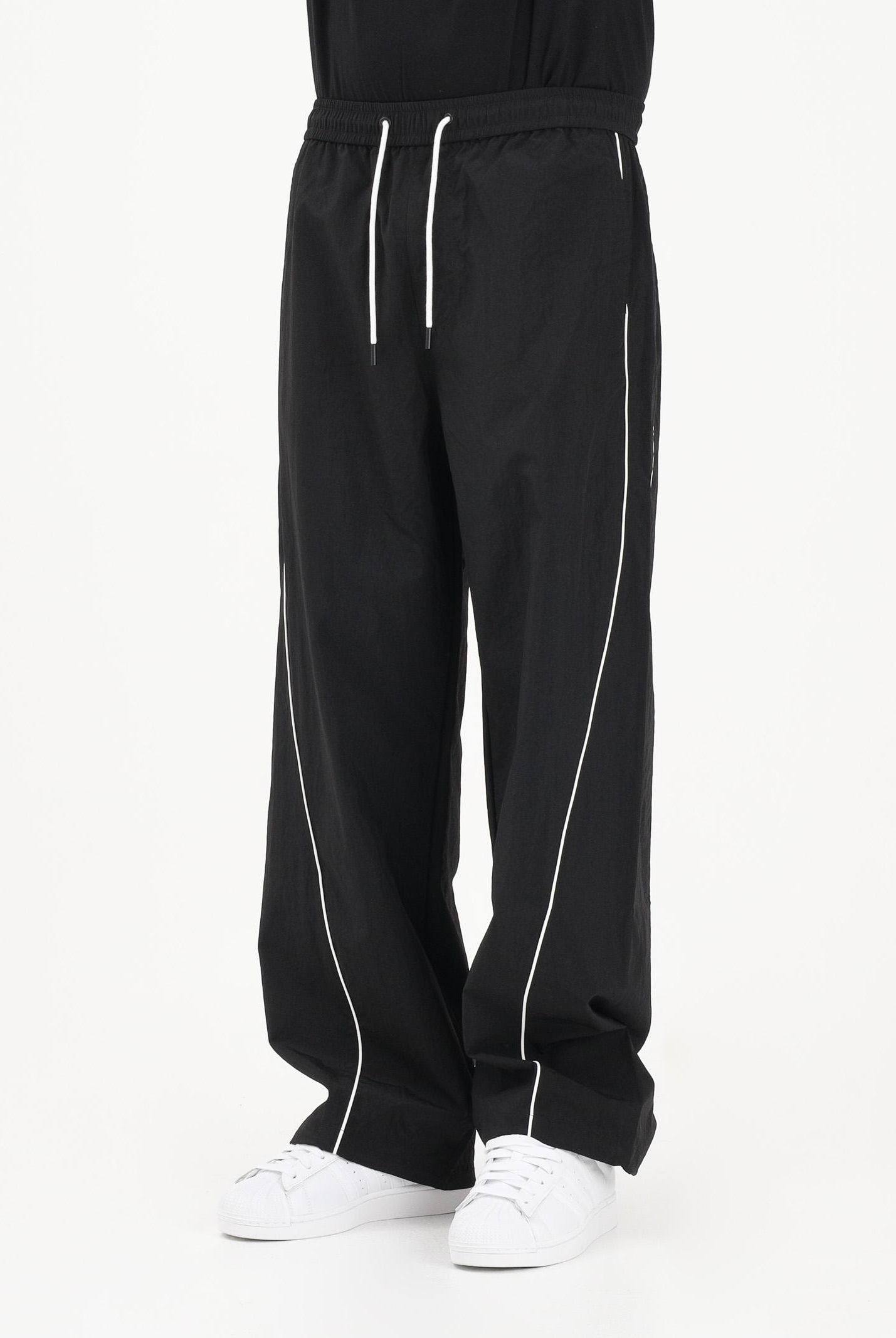 TOMMY JEANS Pantalone sportivo Theo nero da uomo DM0DM23111 BDS TOMMY JEANS