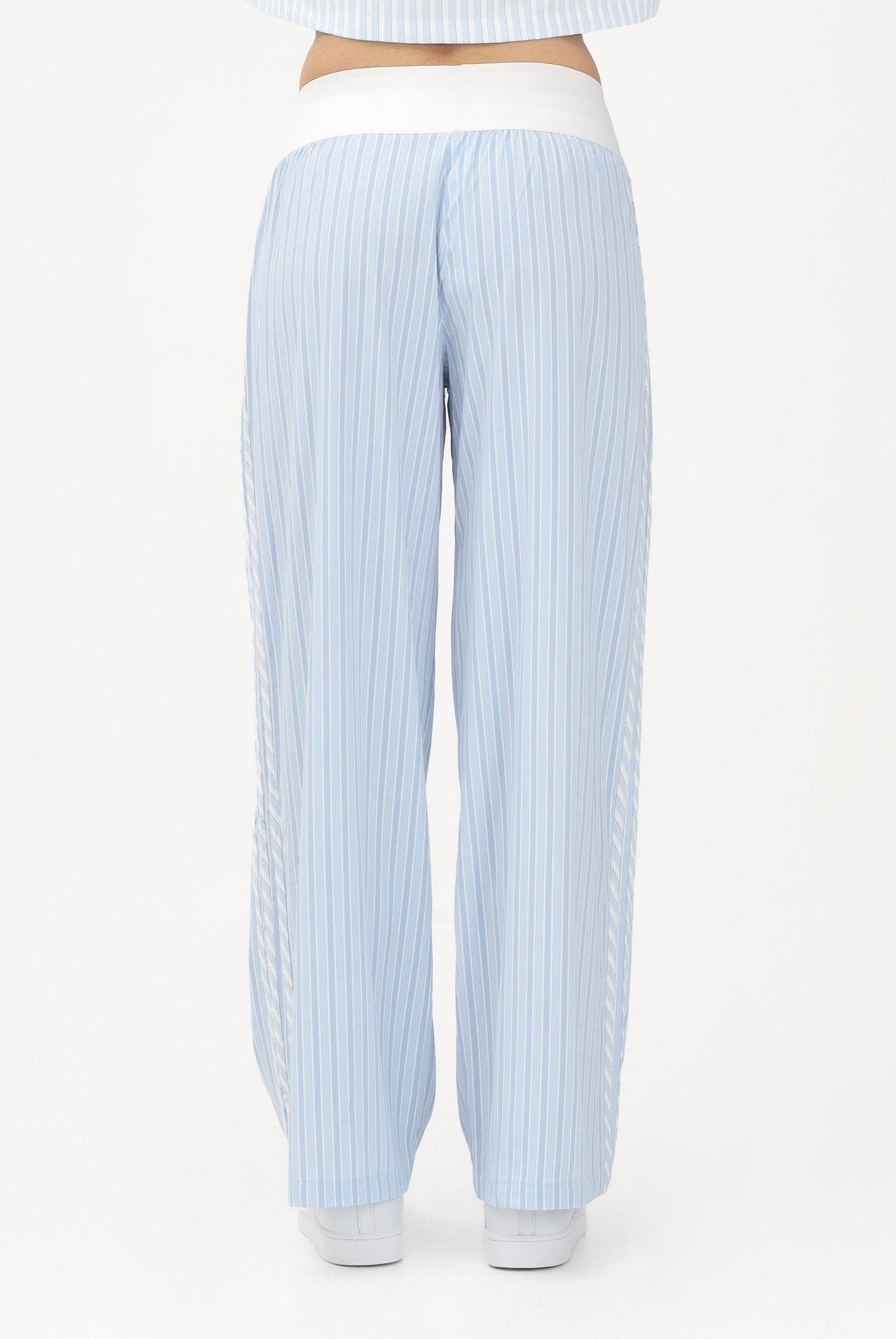 ADIDAS ORIGINALS Pantalone sportivo azzurro da donna KE1073 . ADIDAS ORIGINALS