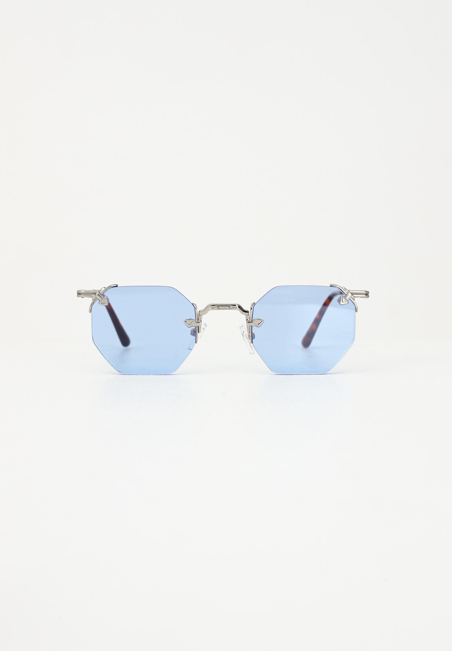 Occhiali azzurri per uomo e donna 2117 01 CRISTIAN LEROY