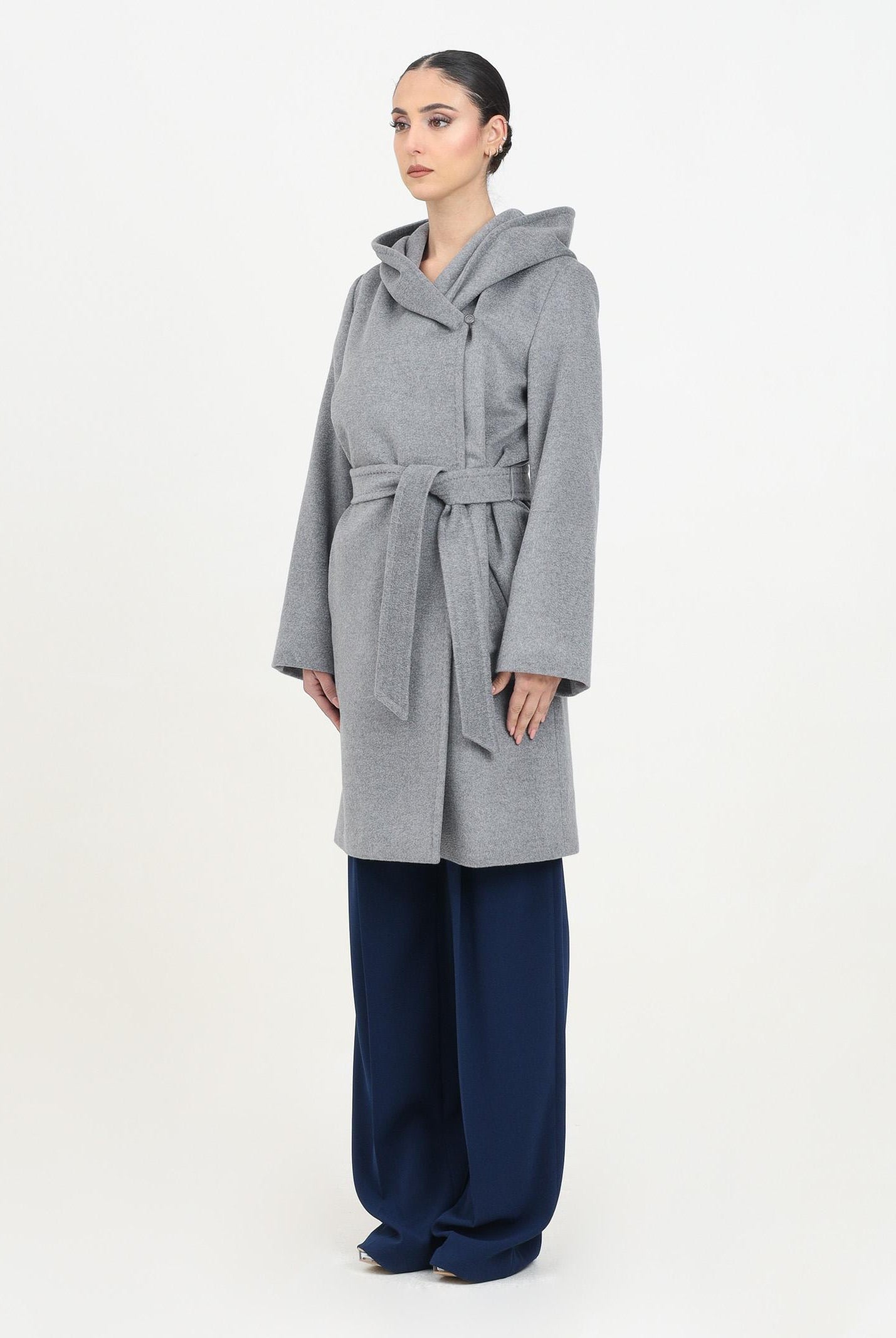 MAX MARA Cappotto grigio da donna modello Newmang 2426016111600 011 MAX MARA