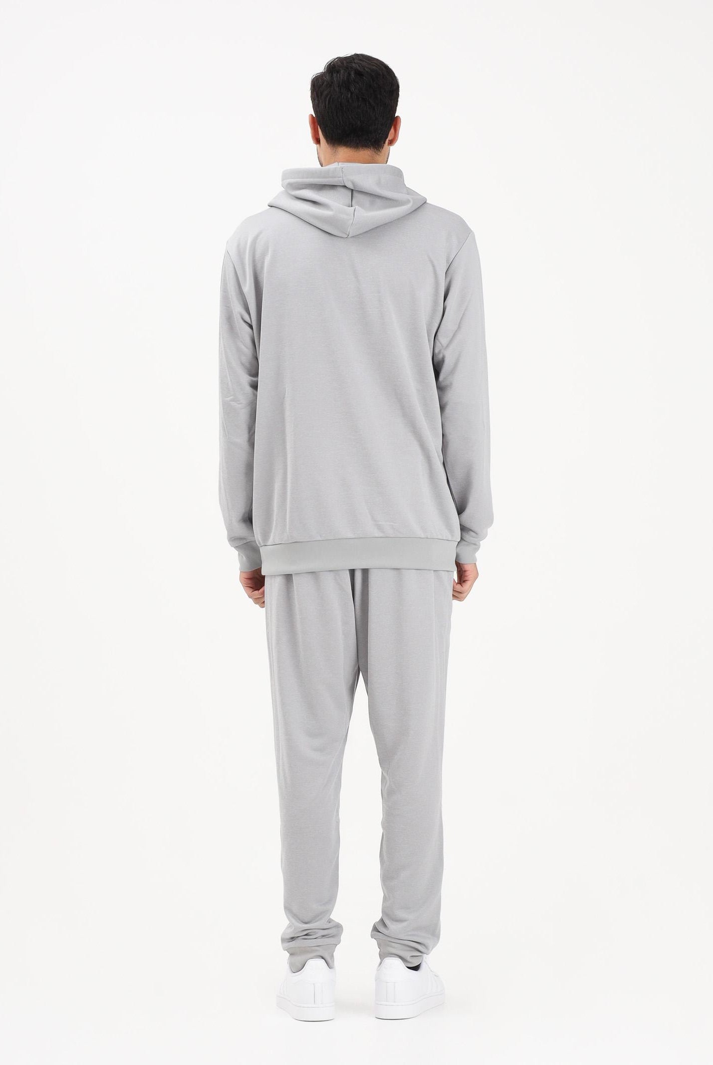 ADIDAS PERFORMANCE Tuta Sportswear Big Logo grigia da uomo KB8809 . ADIDAS PERFORMANCE
