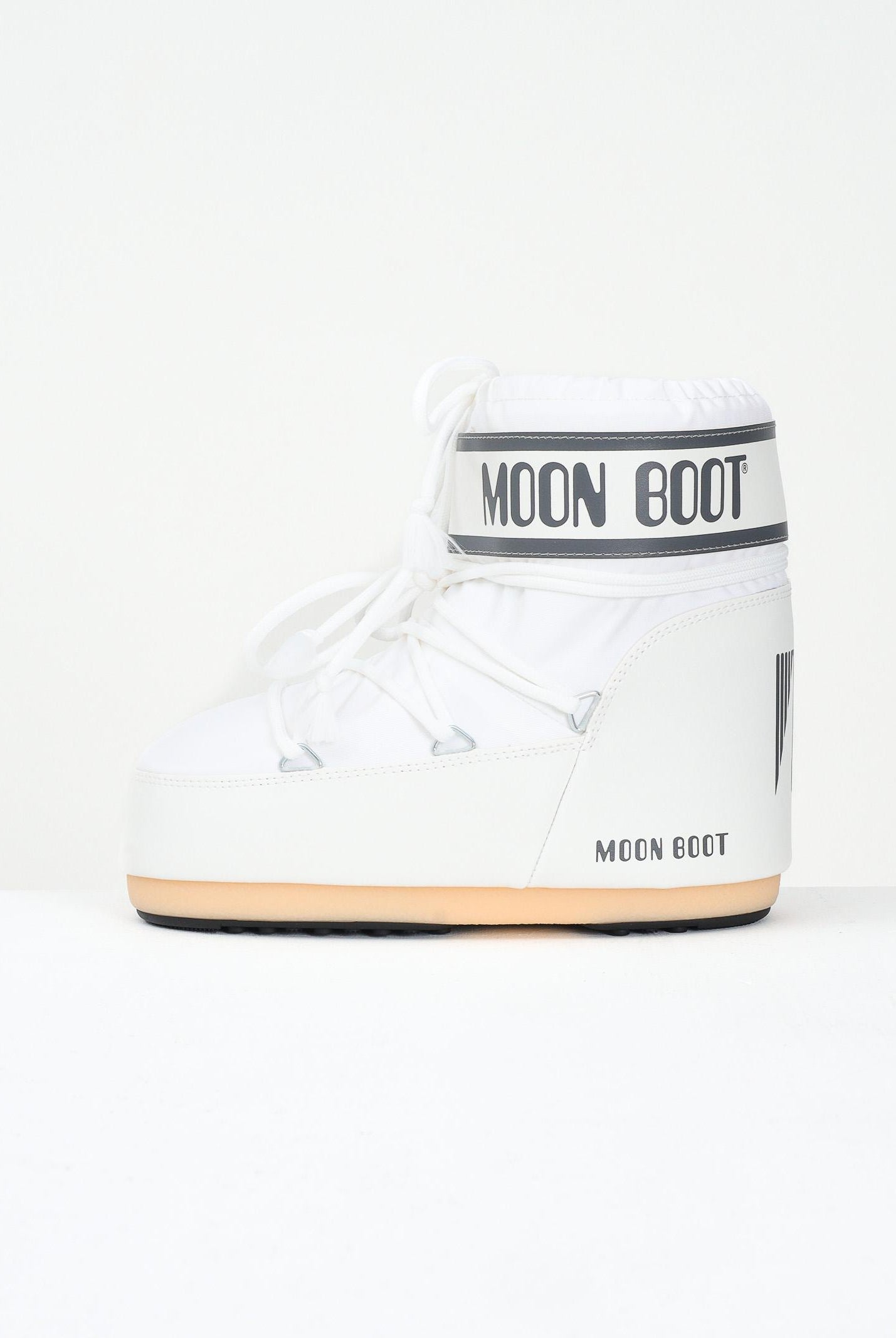 MOON BOOT Stivali da neve ICON LOW bianchi per uomo e donna 80D1409340 A009 MOON BOOT