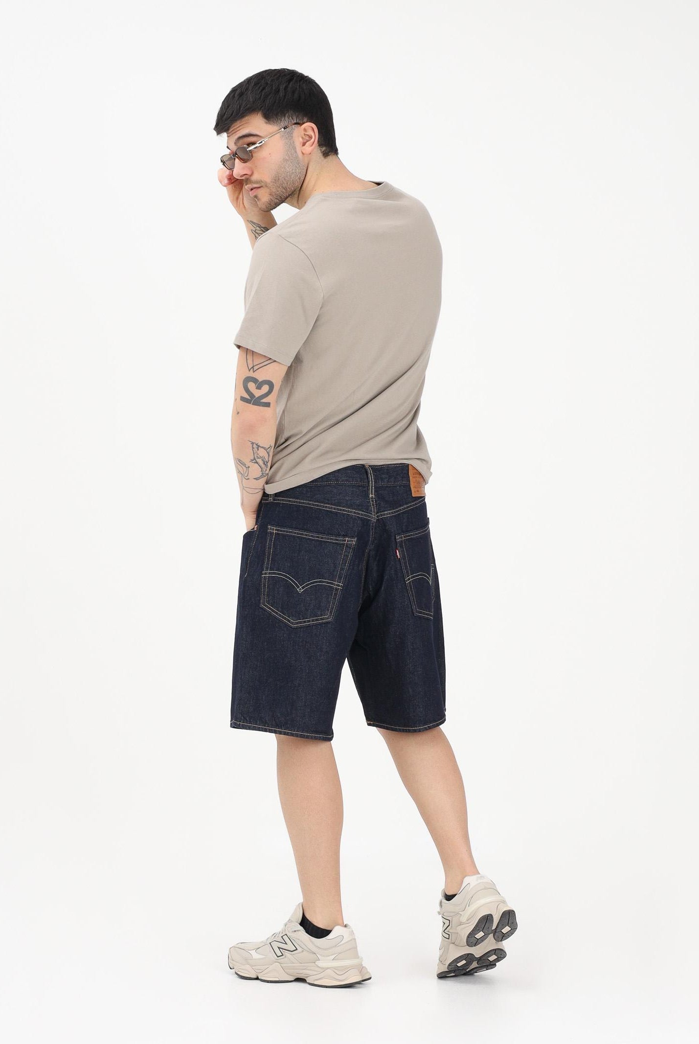 LEVI'S Shorts 468™ Loose in denim blu da uomo A8461-0038 . LEVI'S®