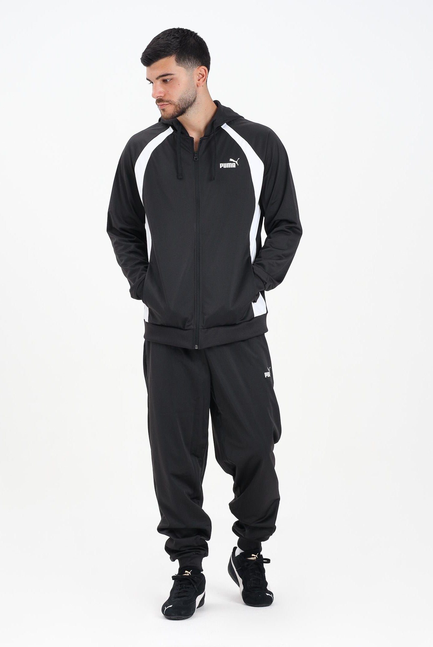 PUMA Tuta nera da uomo 688171 01 PUMA