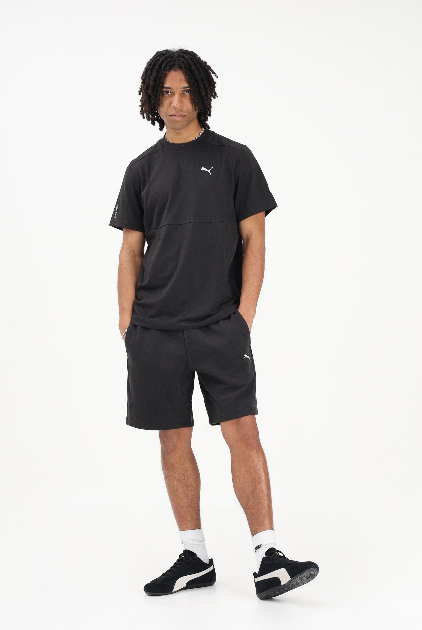 PUMA Shorts sportivo PUMATECH nero da uomo 692182 01 PUMA