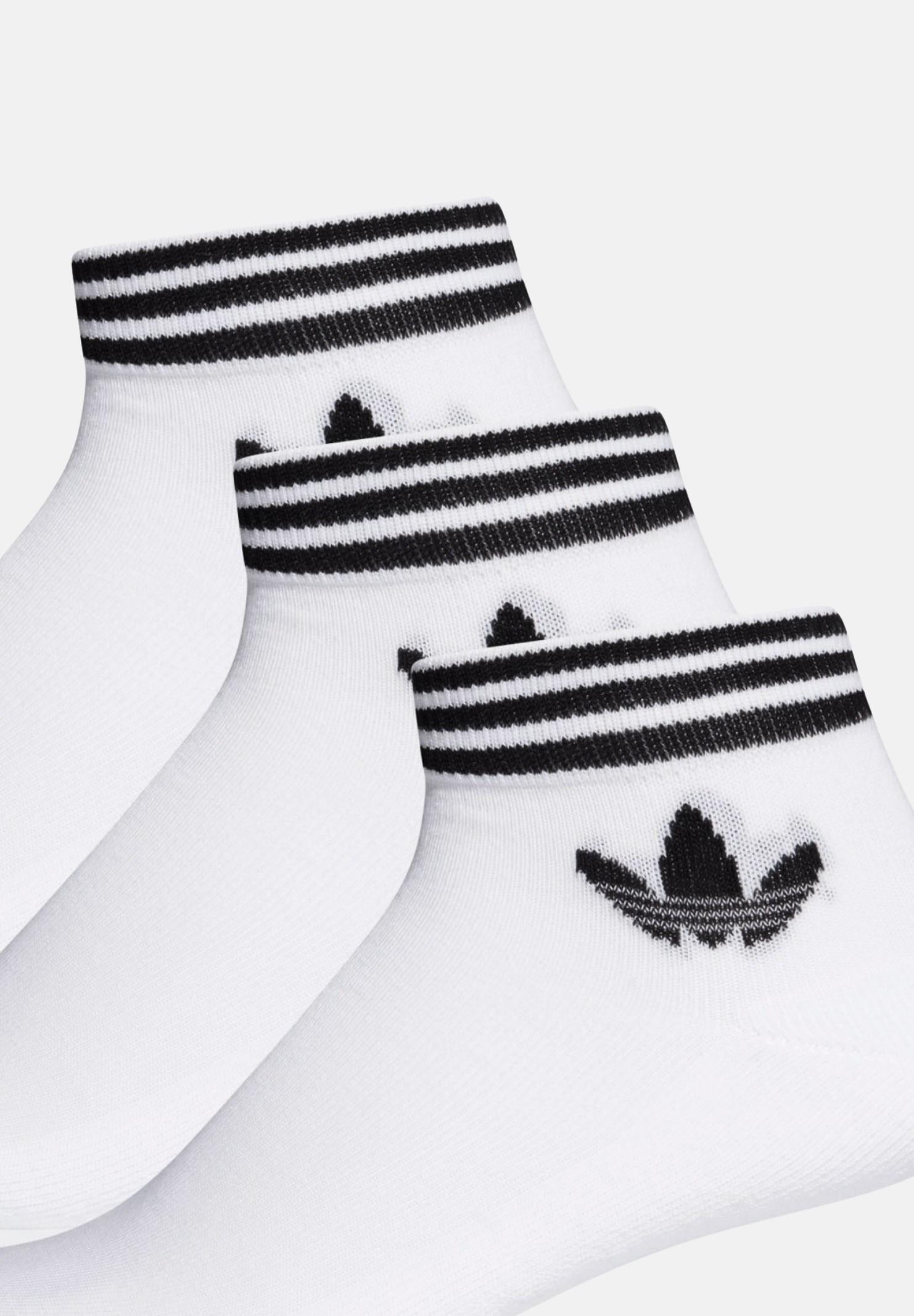 Set di calzini Trefoil (3 paia) bianchi per uomo e donna EE1152 . ADIDAS ORIGINALS