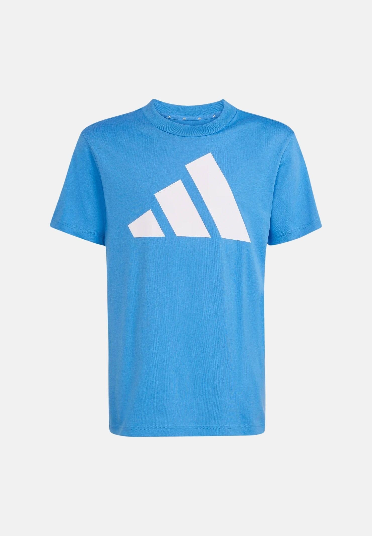ADIDAS PERFORMANCE T-shirt a manica corta Essentials azzurra da bambino KD6044 . ADIDAS PERFORMANCE