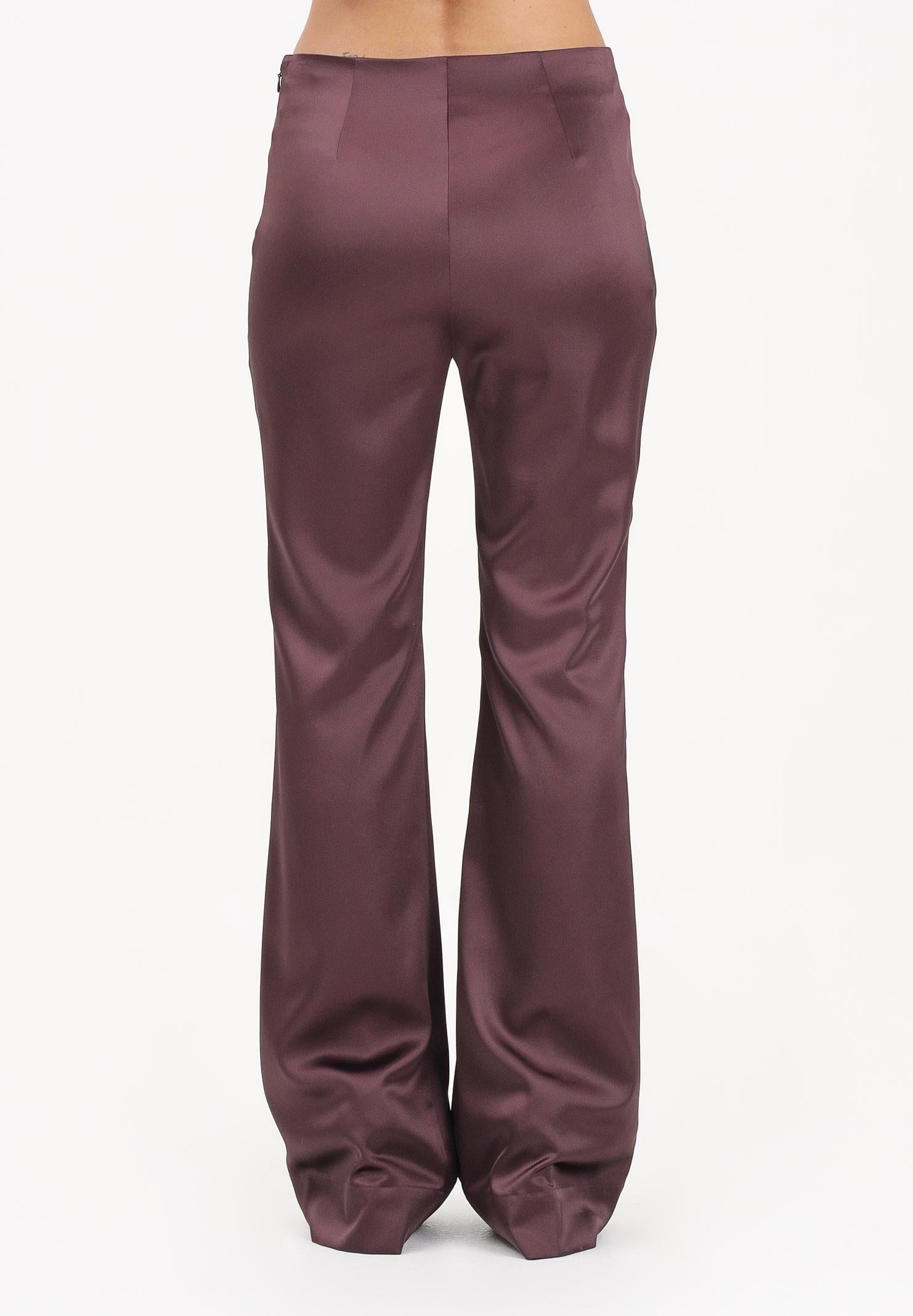 PINKO Pantalone elegante PINOLO bordeaux da donna 106434A361 R57 PINKO