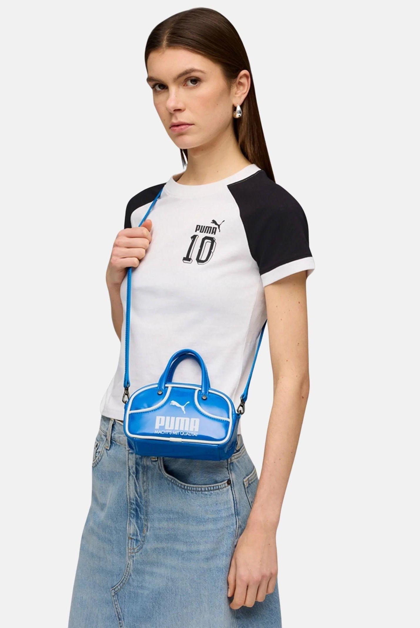 PUMA Borsa a mano 1976 Micro 1 L blu acceso da donna 091824 14 PUMA