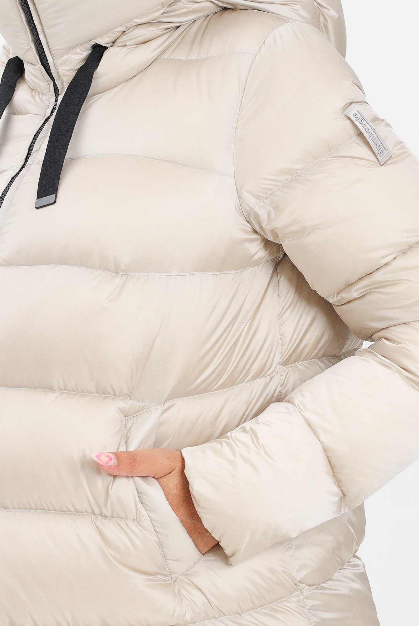 BOMBOOGIE Piumino Rome beige da donna GW6012DLC5 503 BOMBOOGIE