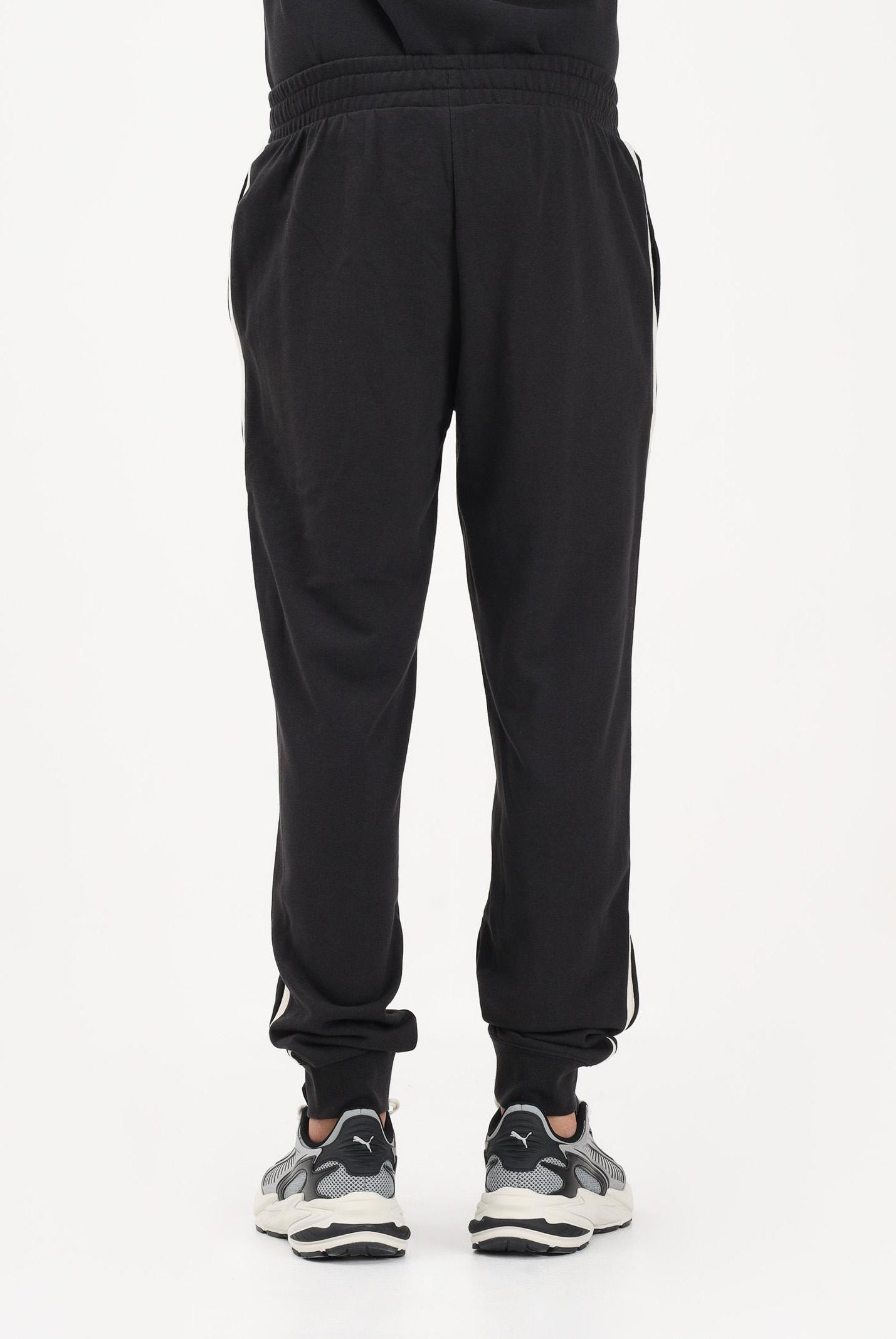 PUMA Pantalone sportivo Essentials Elevated nero da uomo 692055 01 PUMA