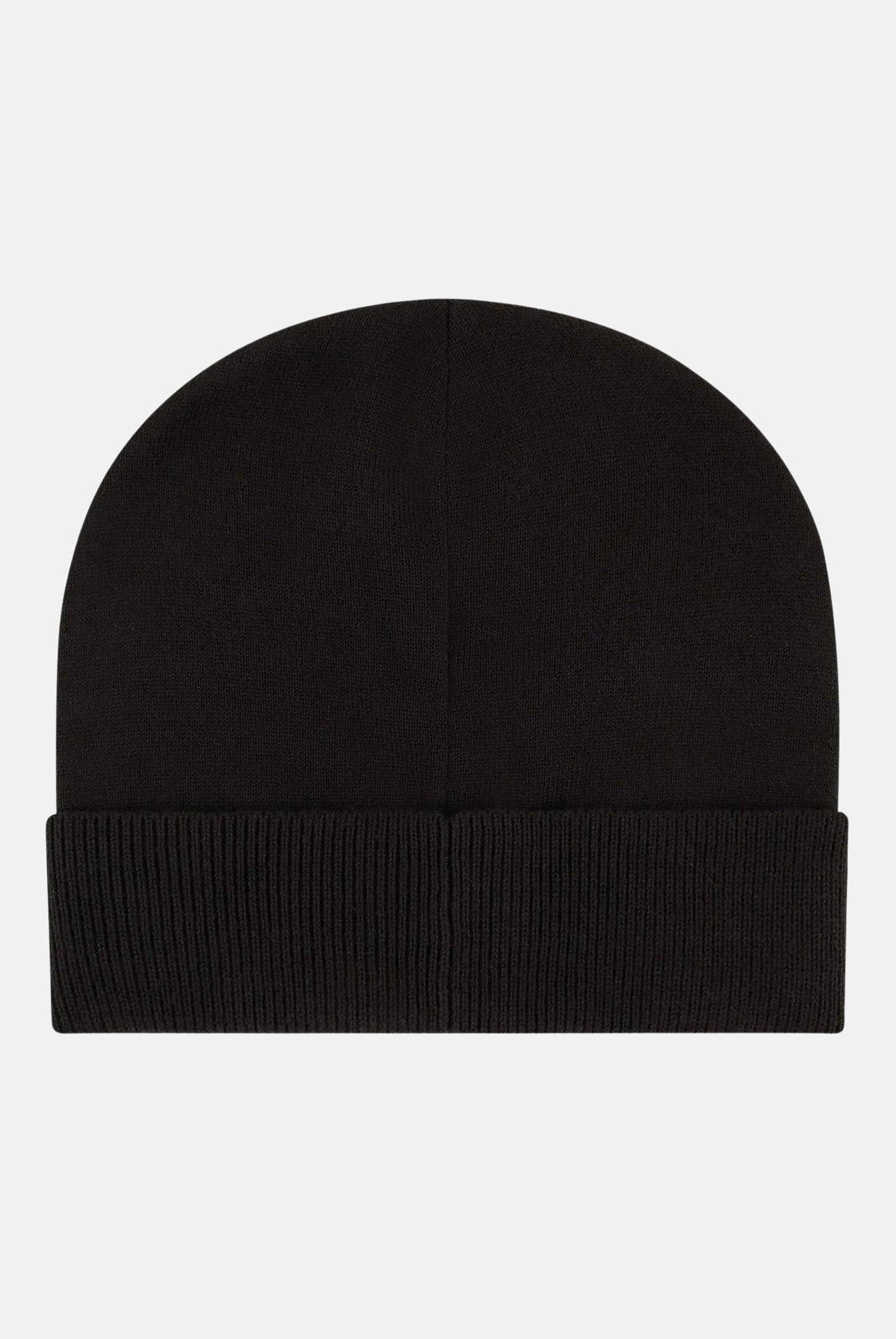 EA7 Berretto di lana nero da uomo con logo 7X000006AF11994 MC008 EA7