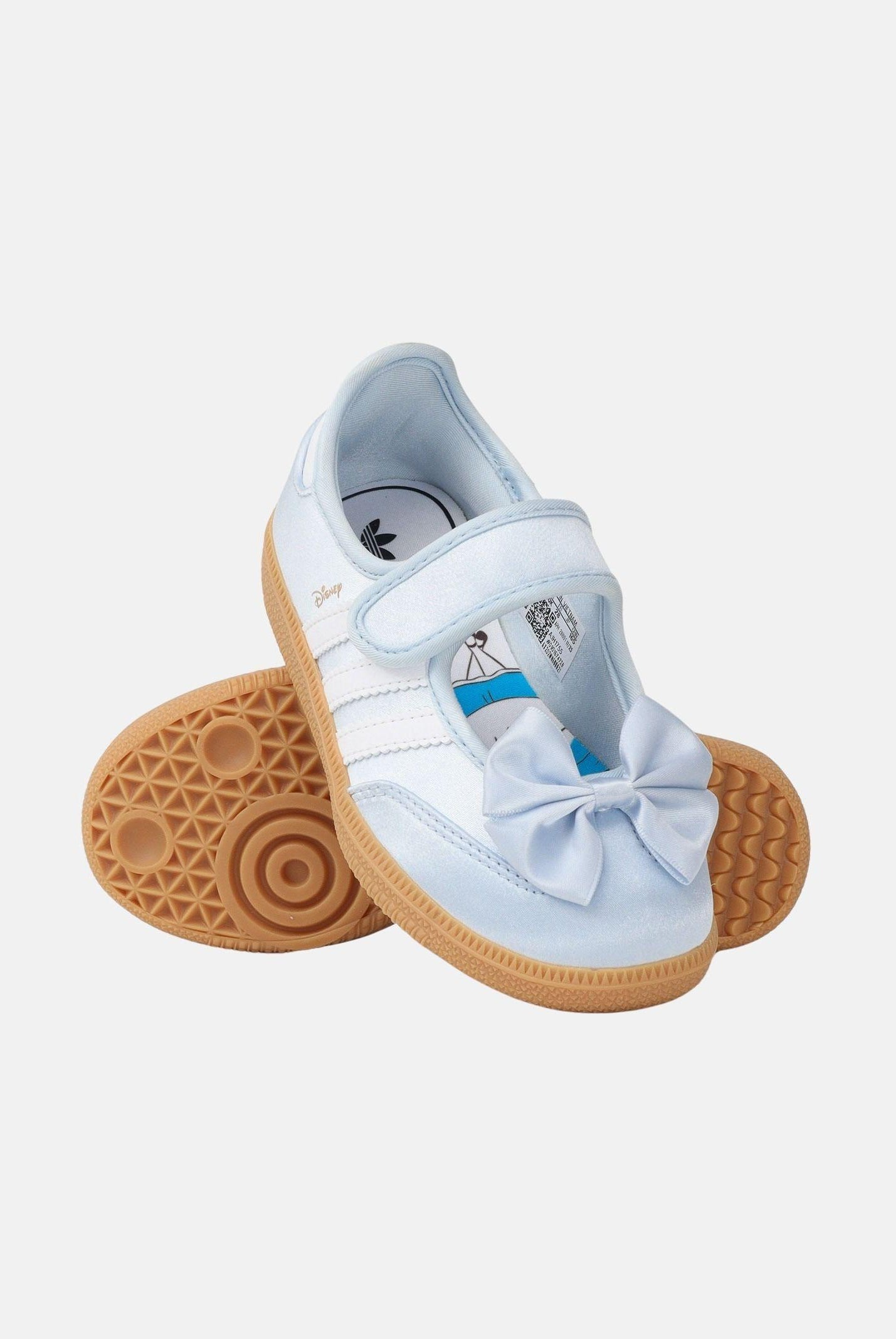 ADIDAS ORIGINALS Ballerine ADIDAS DISNEY SAMBA JANE azzurre da bambina IH1755 . ADIDAS ORIGINALS