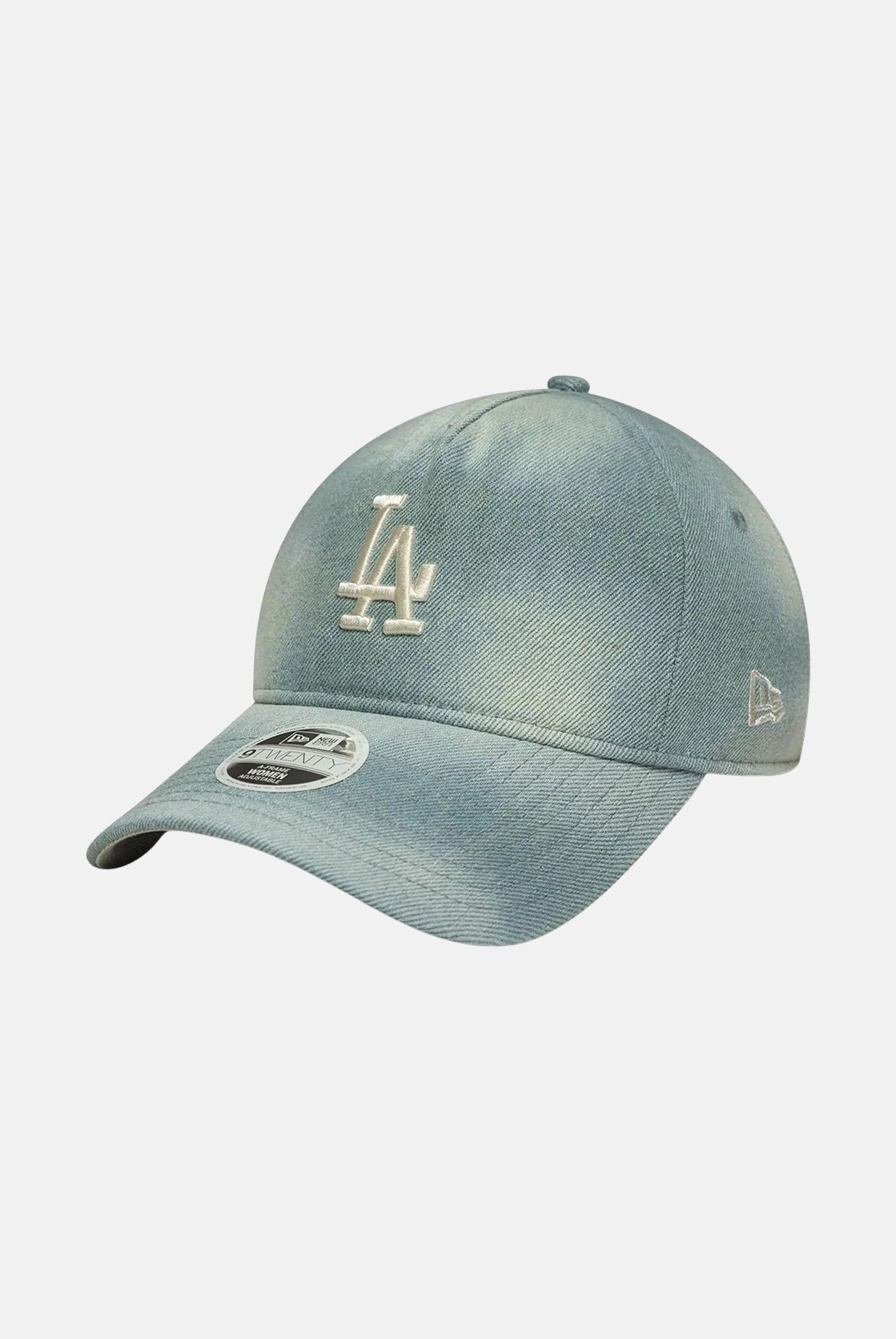 NEW ERA Cappello con visiera 9TWENTY A-Frame LA Dodgers MLB in denim per uomo e donna 60856319 . NEW ERA