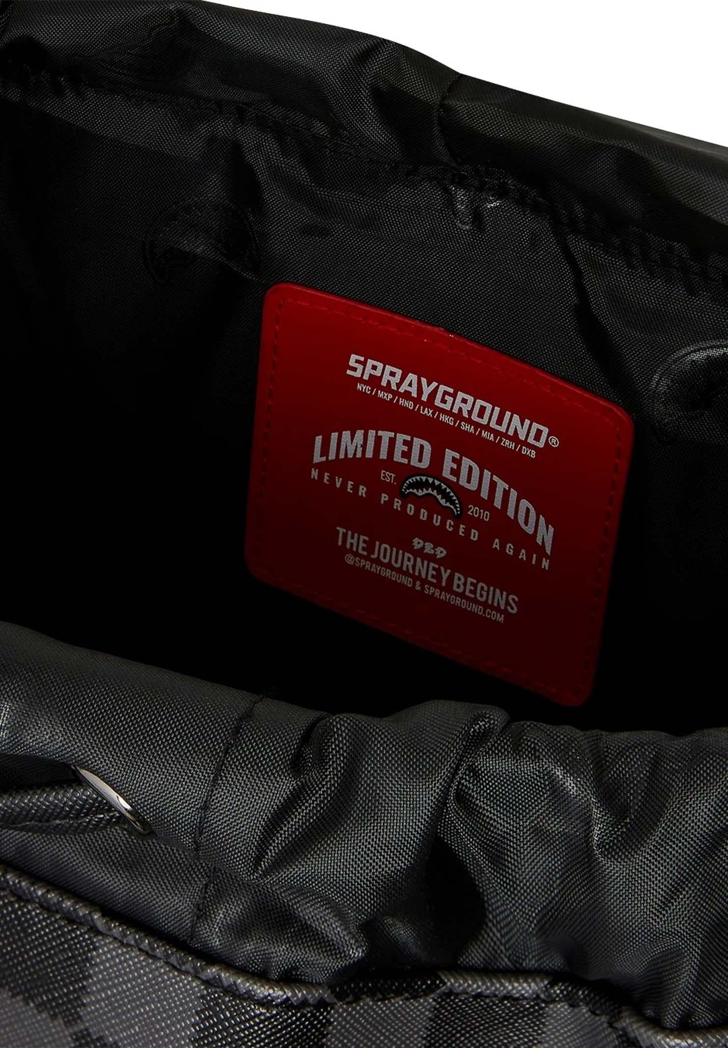 SPRAYGROUND Zaino Midnight Chateau Monte Carlo nero per uomo e donna 910B8007NSZ . SPRAYGROUND